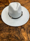 The Buffalo Nickel Leather Hat Band