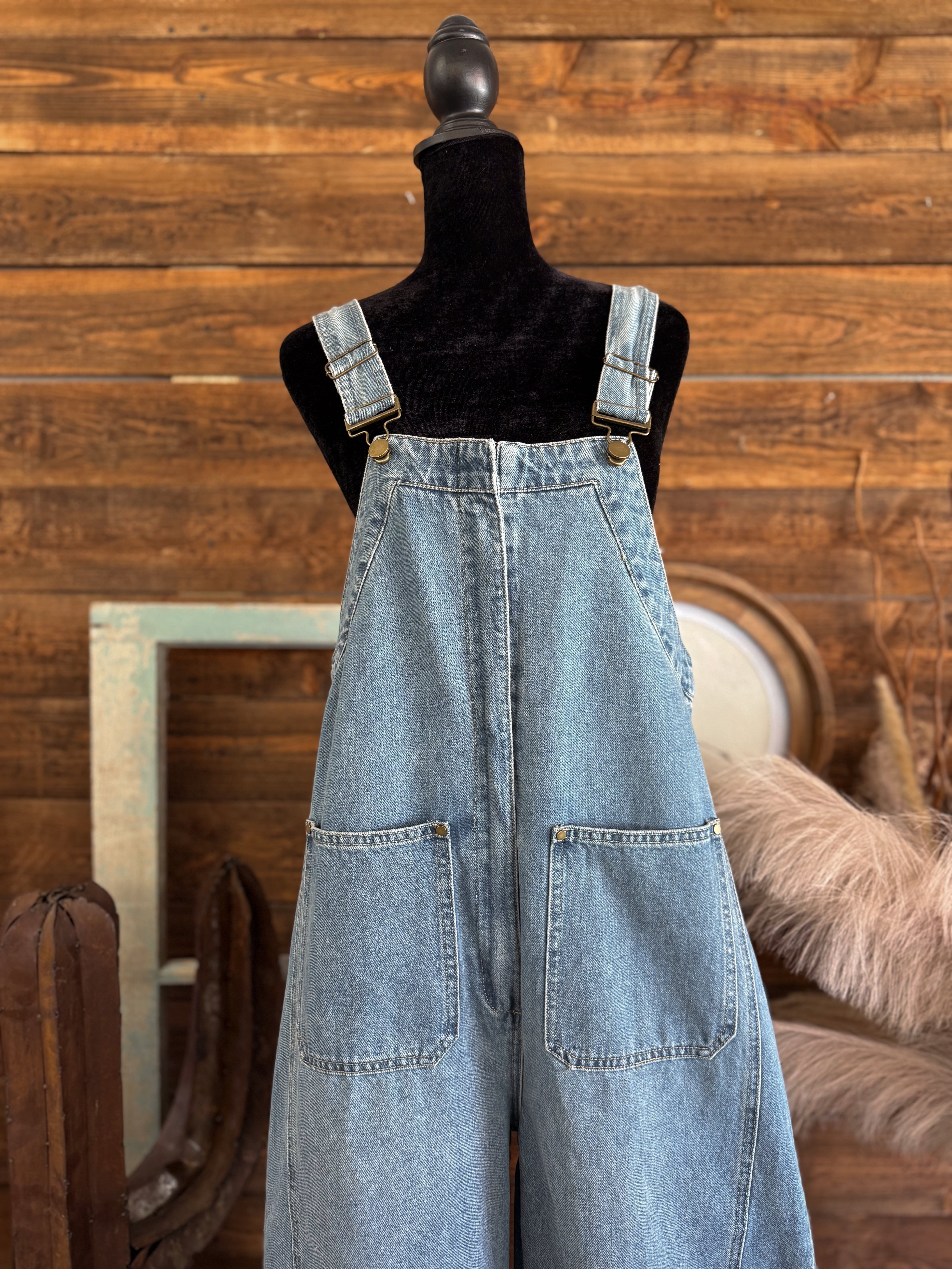 The Darla Denim Overalls