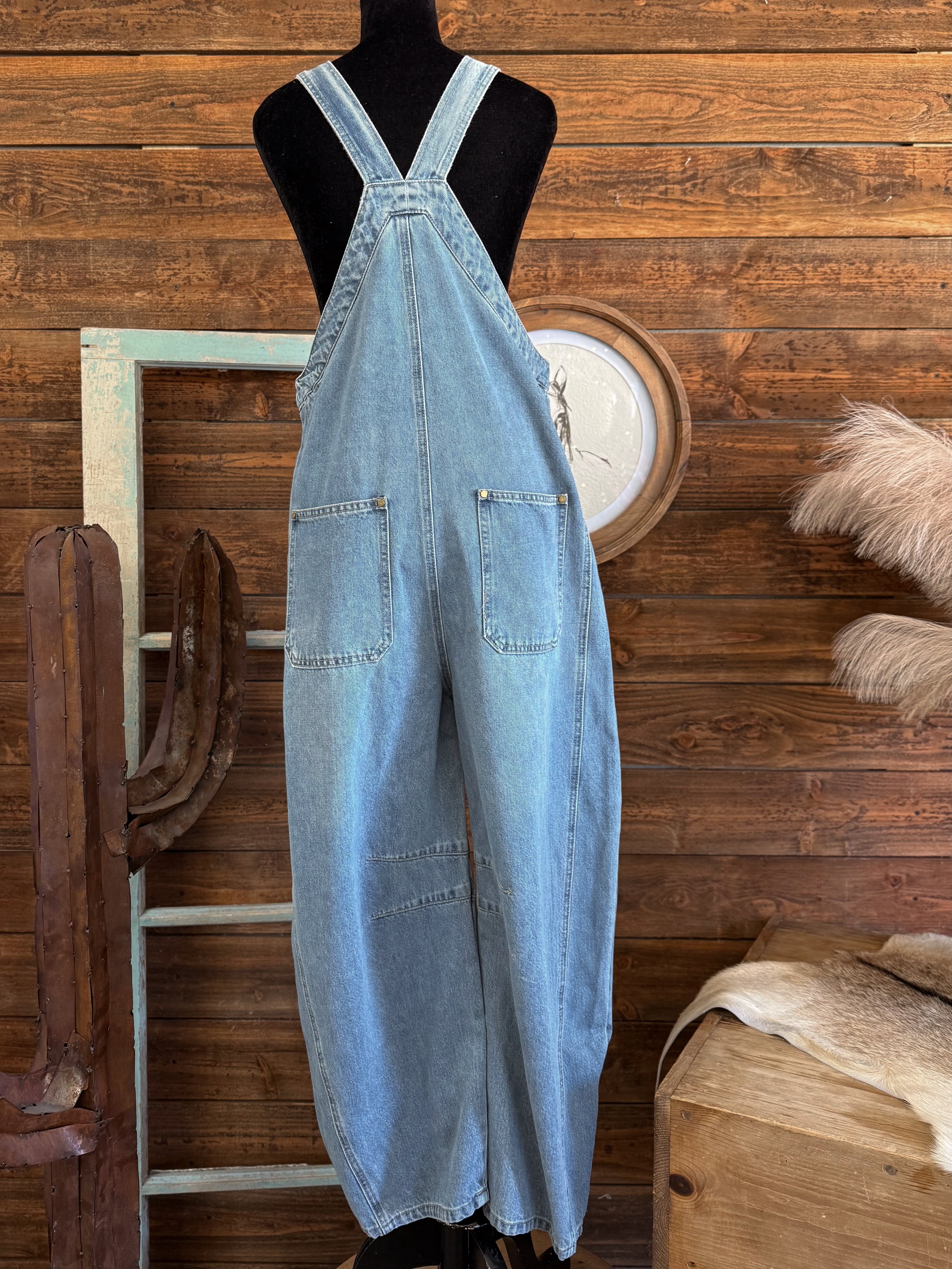 The Darla Denim Overalls