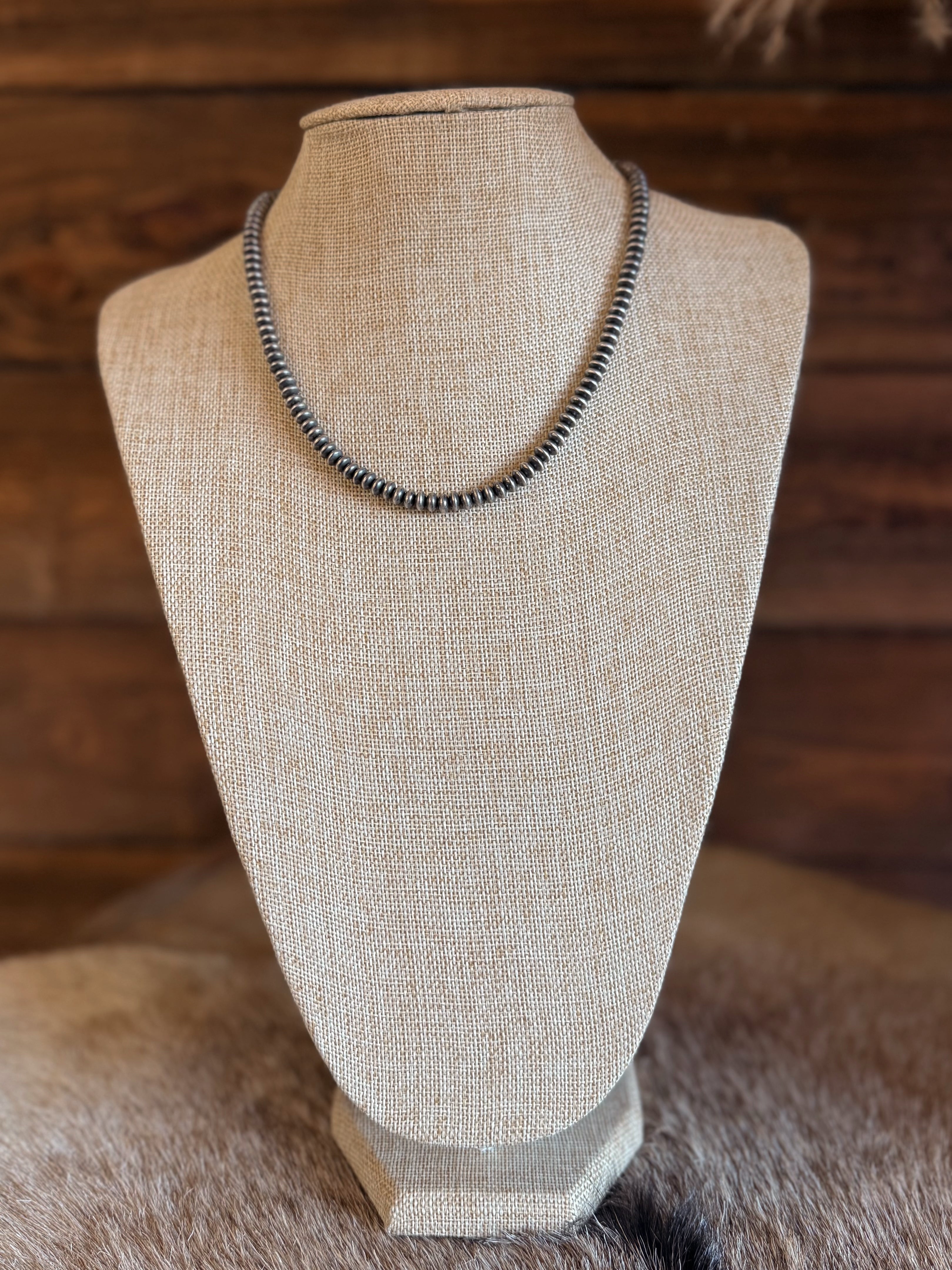 The Hand-Strung 5.5mm Saucer Pearl Necklace