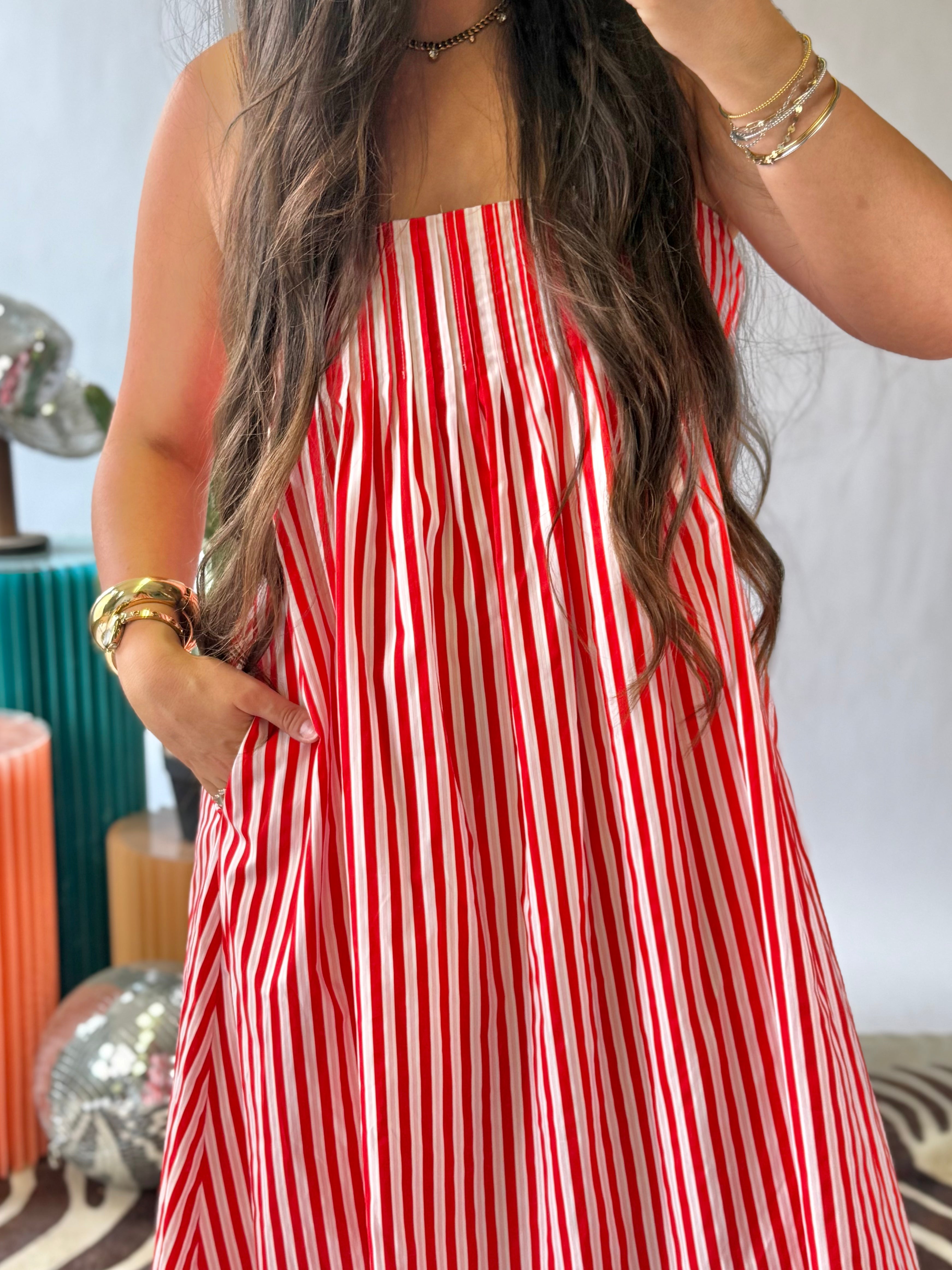 The Candy Stripe Dress