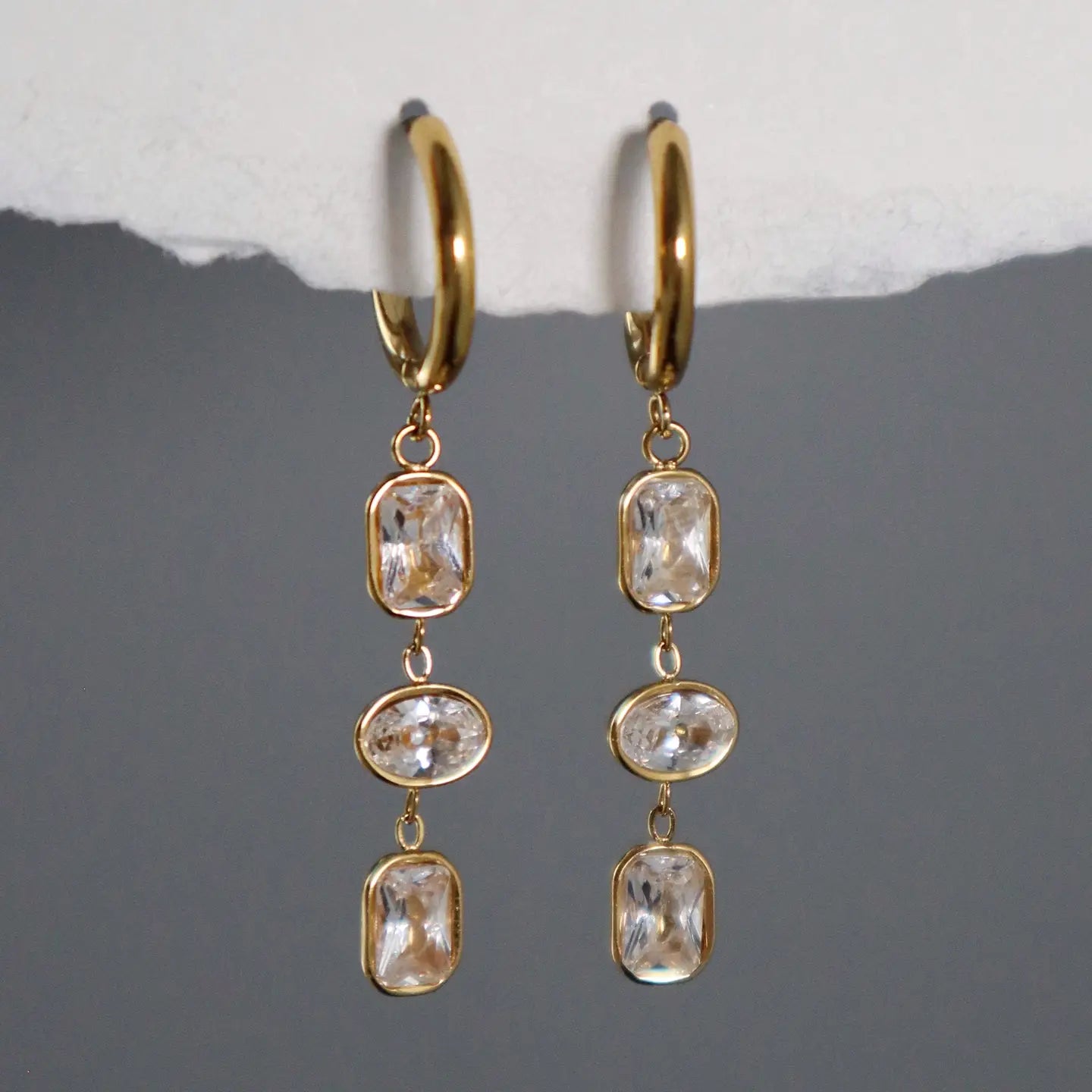 The Nara Dangle Hoops