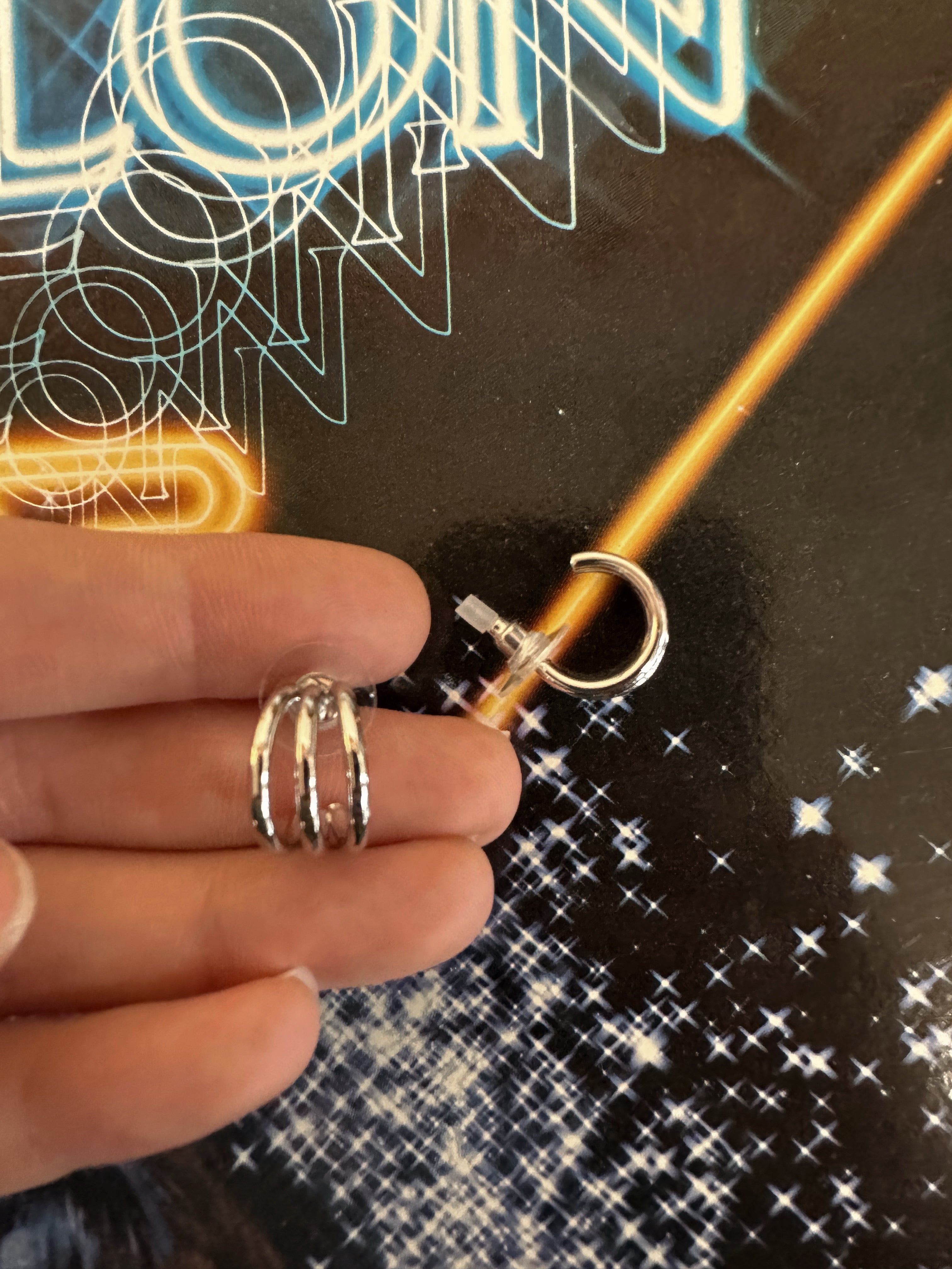 The Trinity Huggie Earrings (2 Finishes)