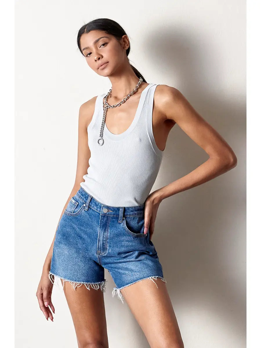 The Willa High Rise Midi Shorts