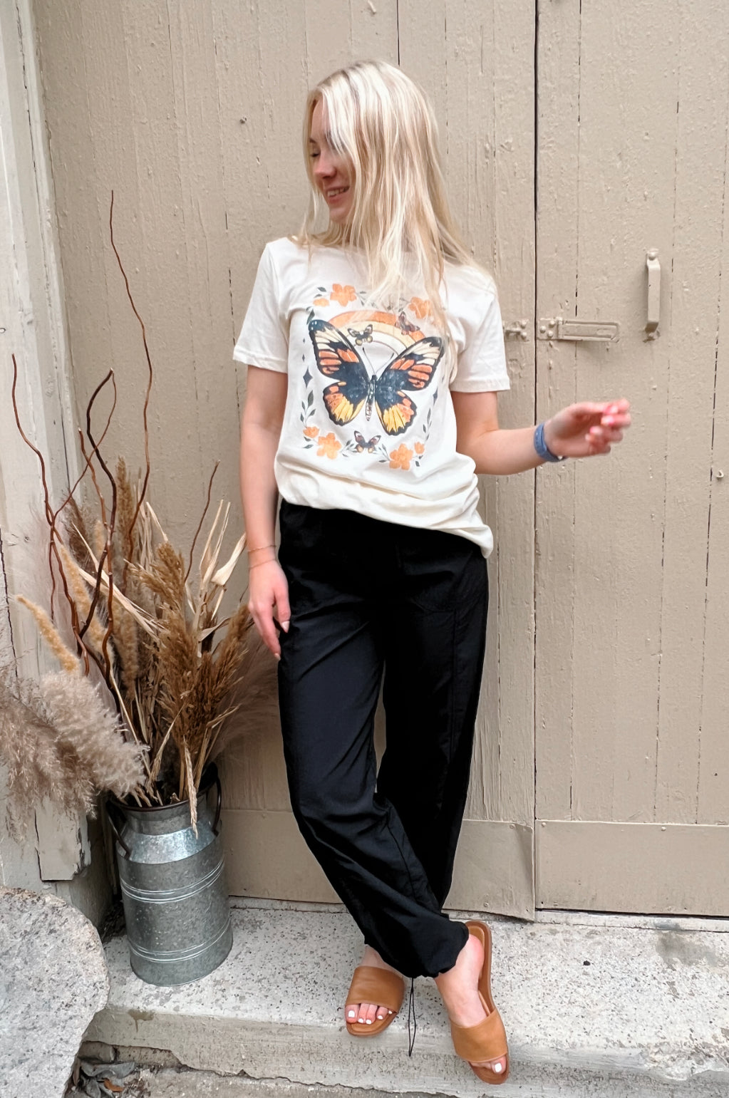 The Rainbows and Butterflies Graphic Tee