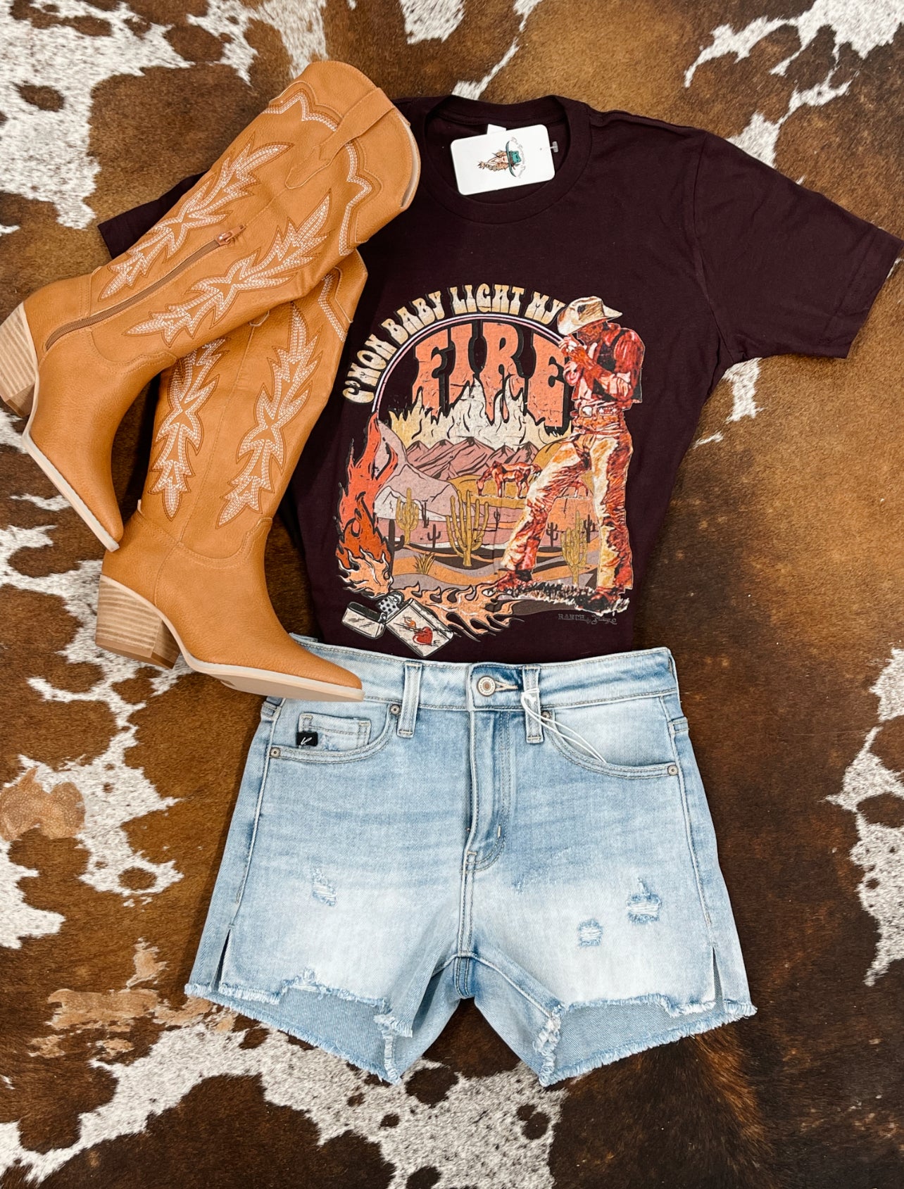 The Baby Light My Fire Graphic Tee