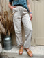 The Lottie Drawstring Pants - Taupe