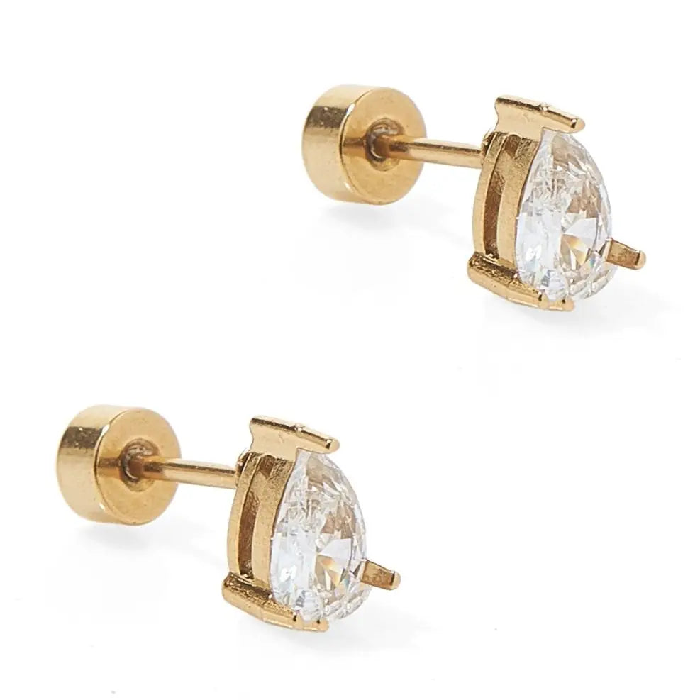 The Screwback Stud Earrings - 3 Styles