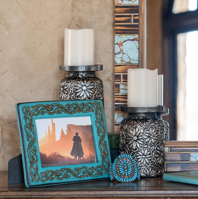 The Flower Pillar Candle Holder