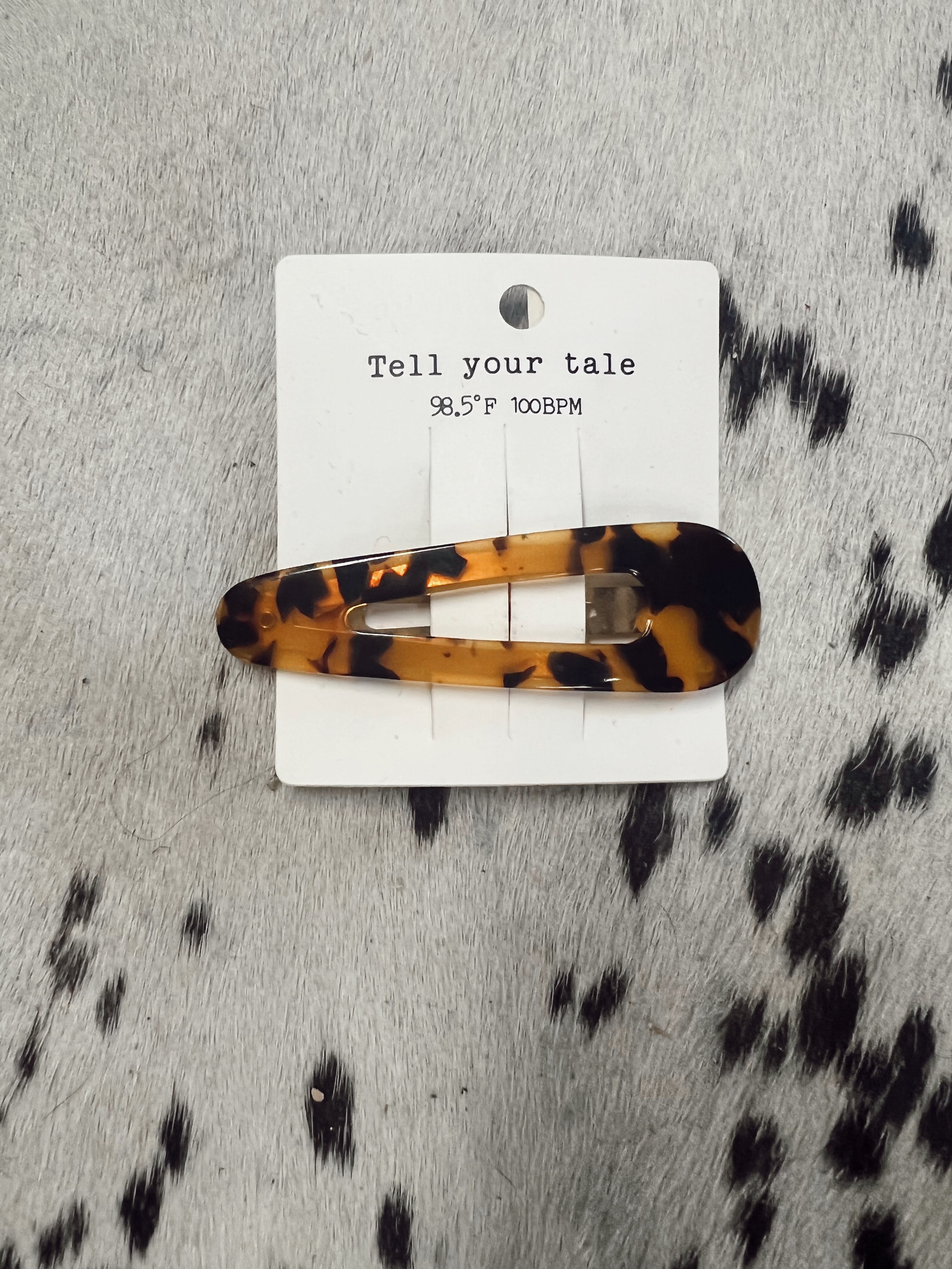 The Tortoise Hair Clip