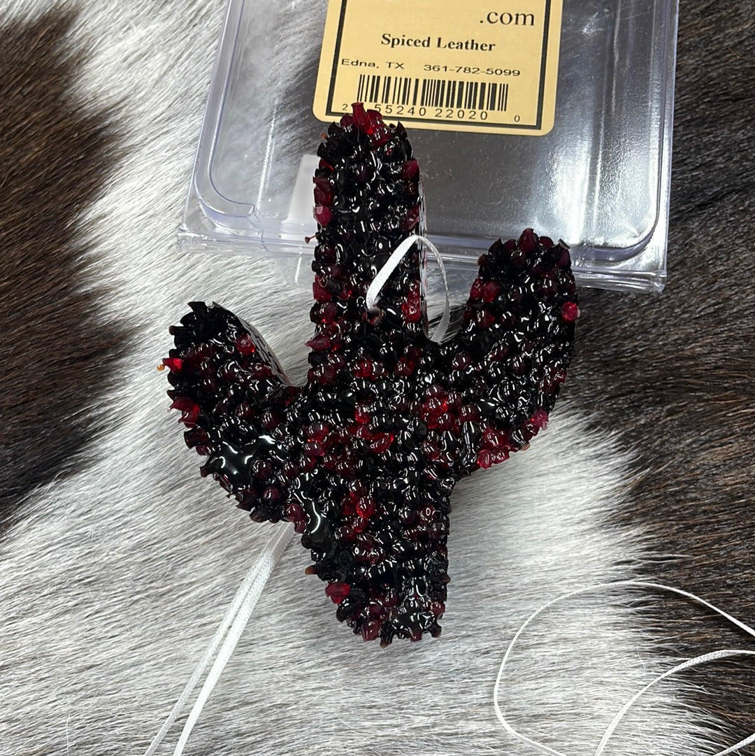 The Spiced Leather Car Freshie