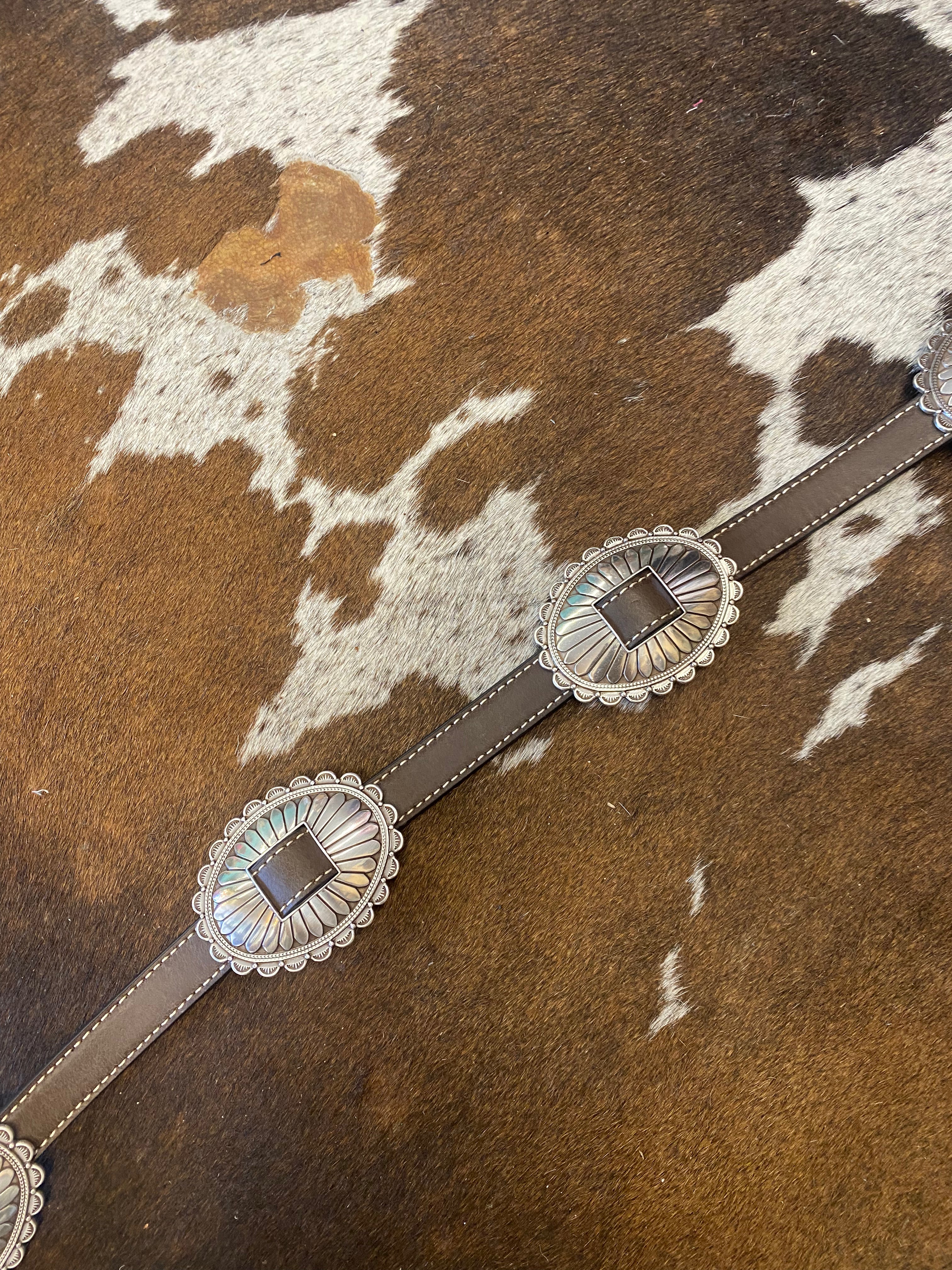 The Large Oval Concho Belt