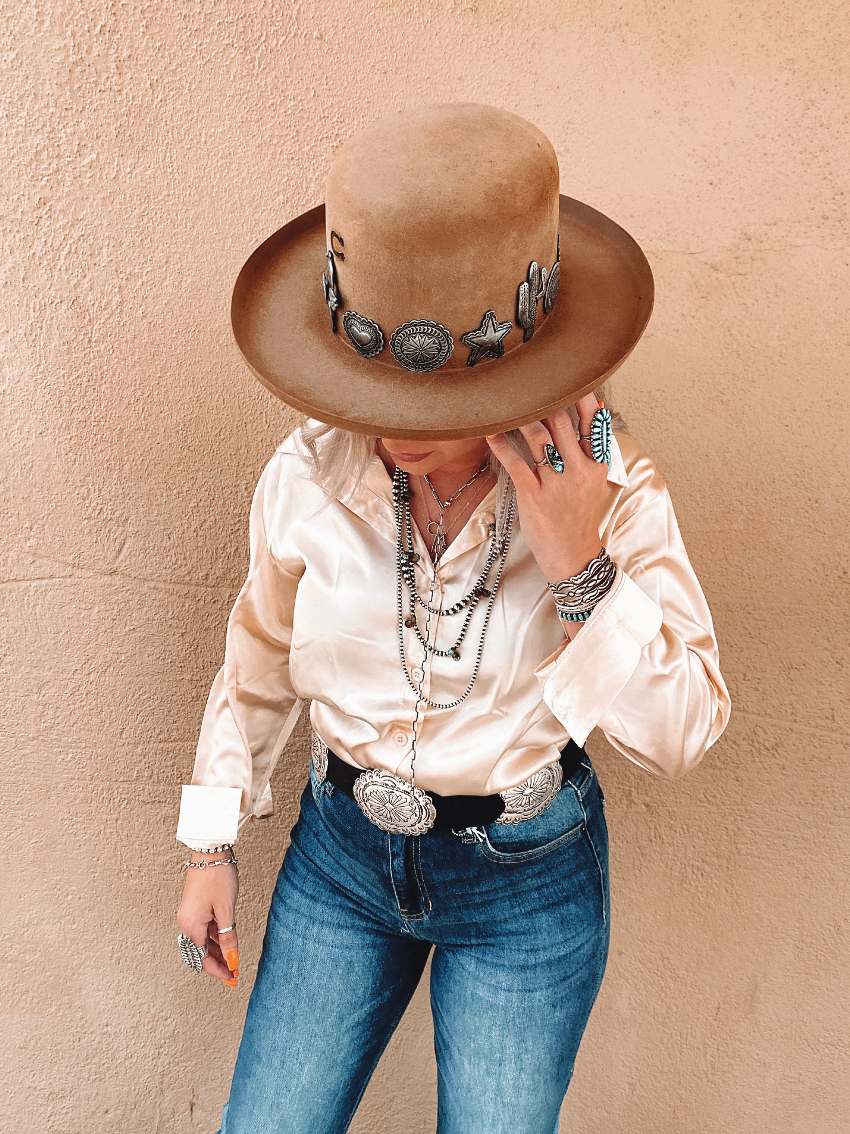 Sierra Desert Charlie 1 Horse Straw Hat S