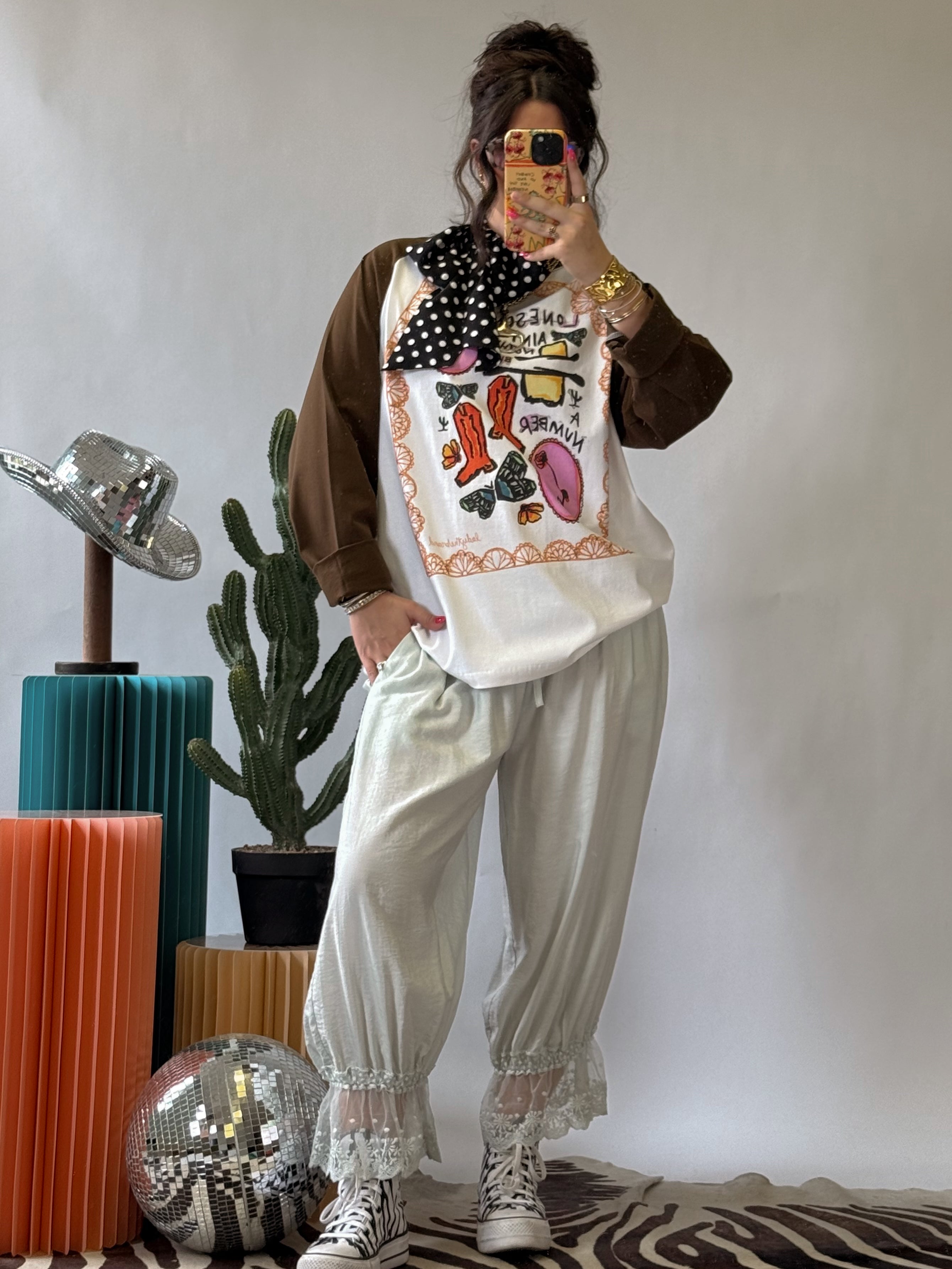 The Sweet Peony Bloomer Pants