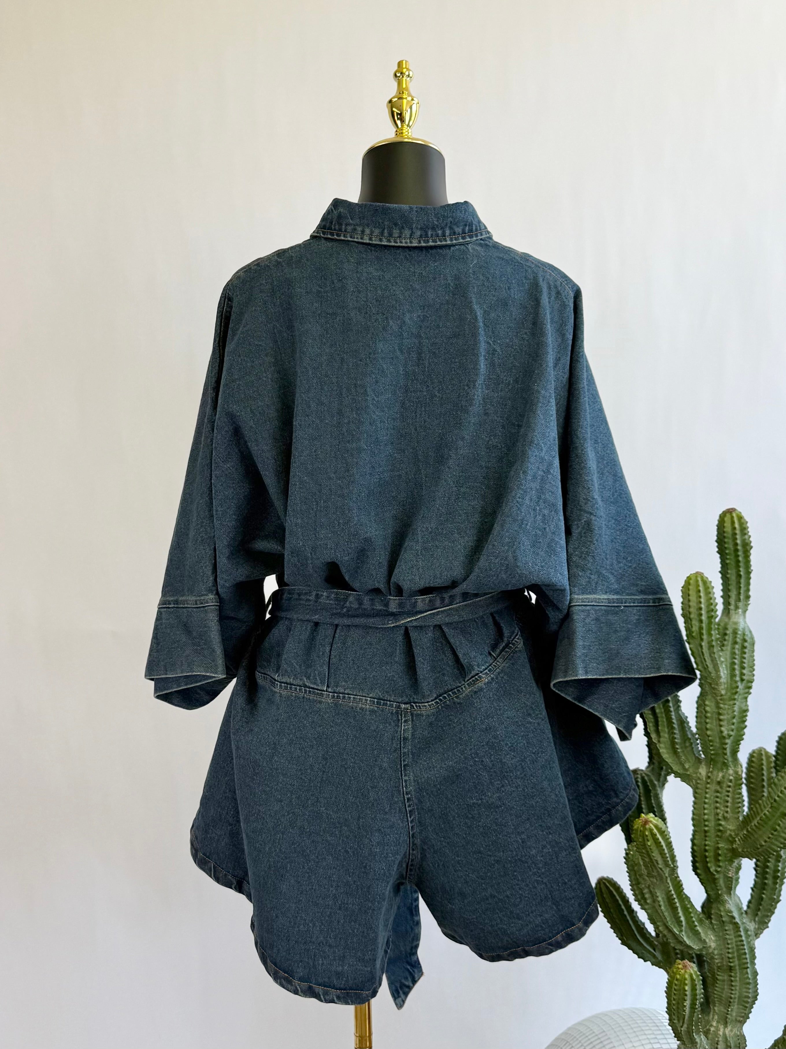 The Blue Jean Baby Romper