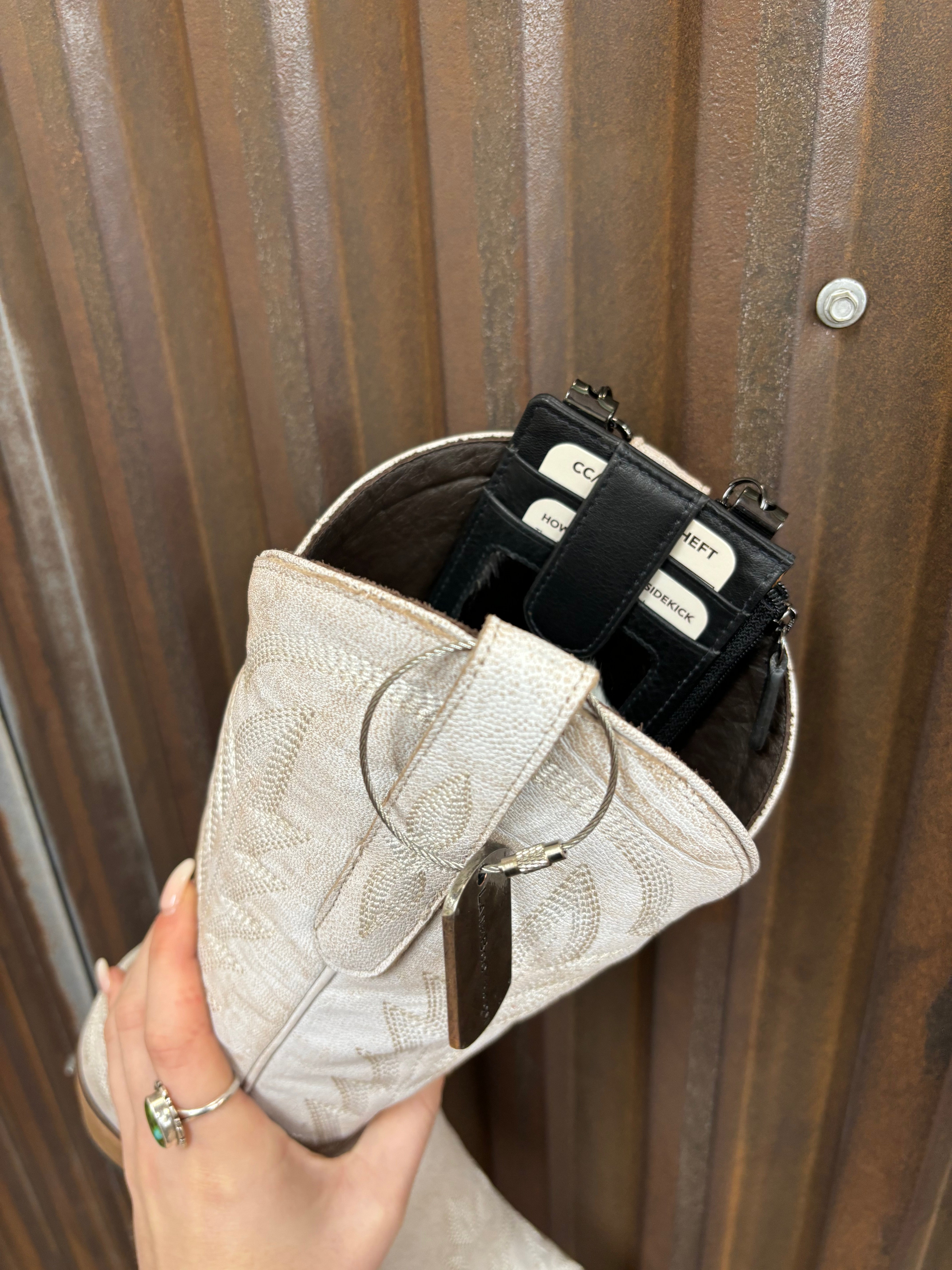 The Sidekick Anti Theft Boot Wallet