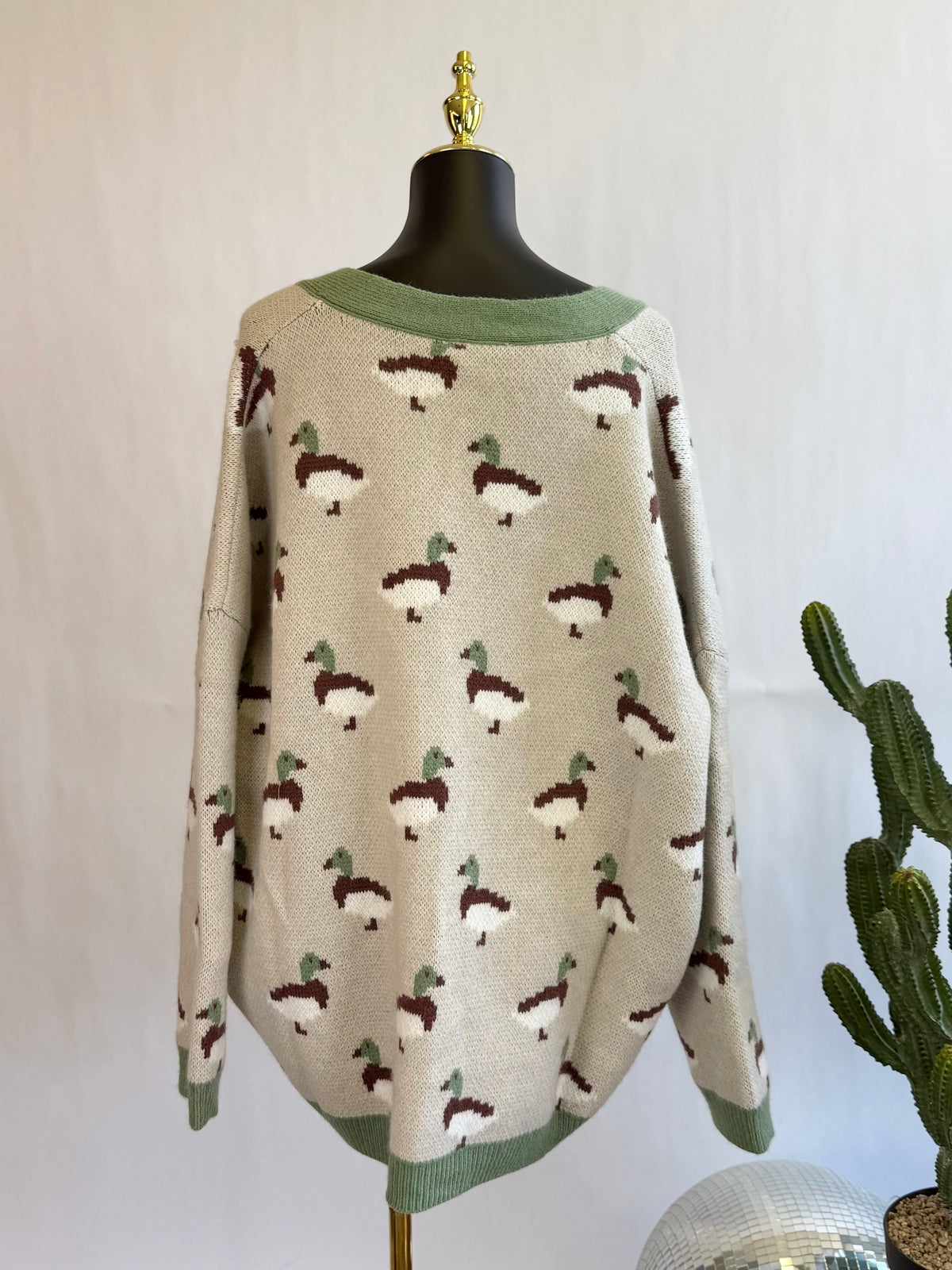 The Meadow Mallard Knit Cardigan