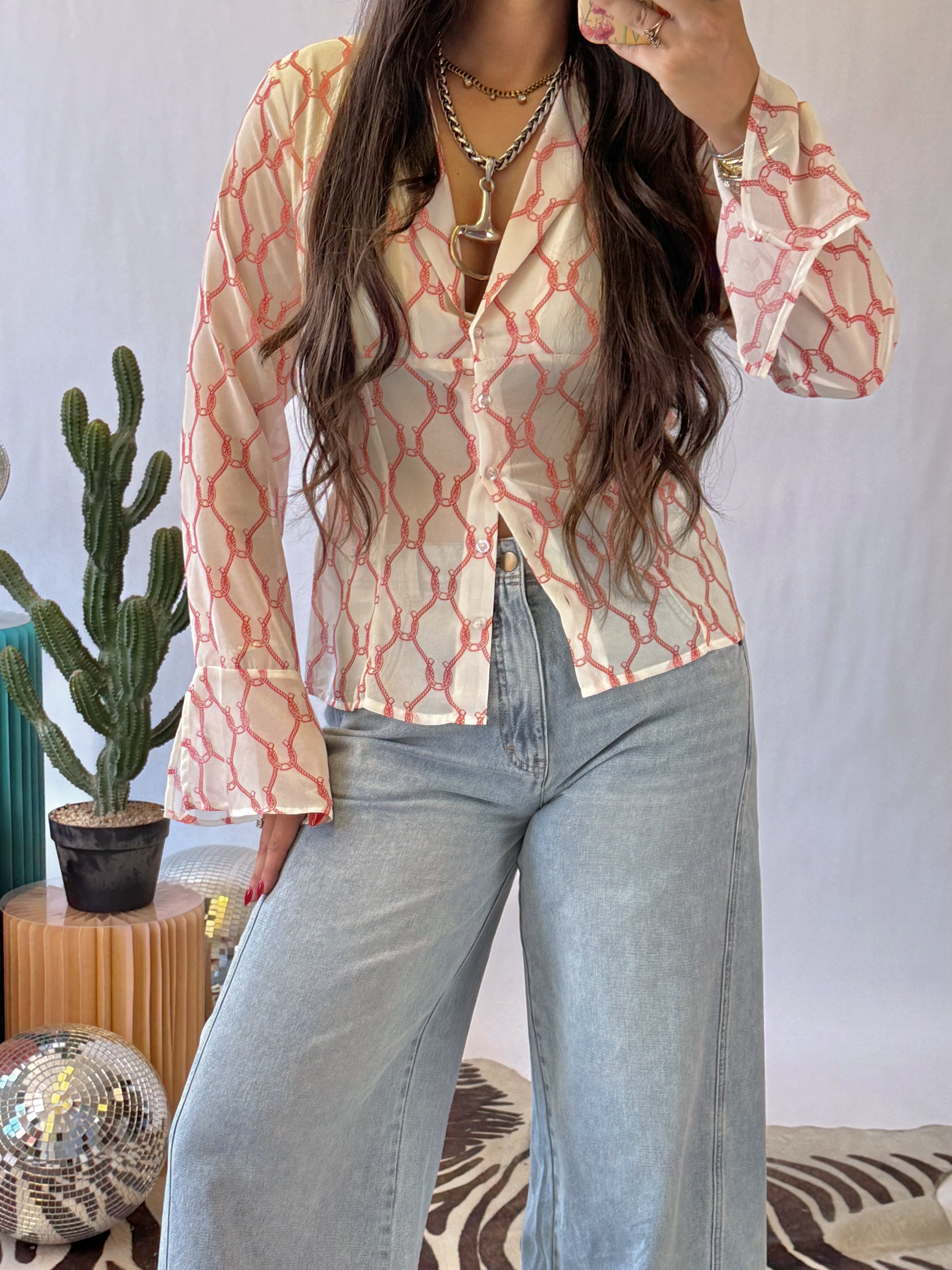 The Horseshoe Blouse