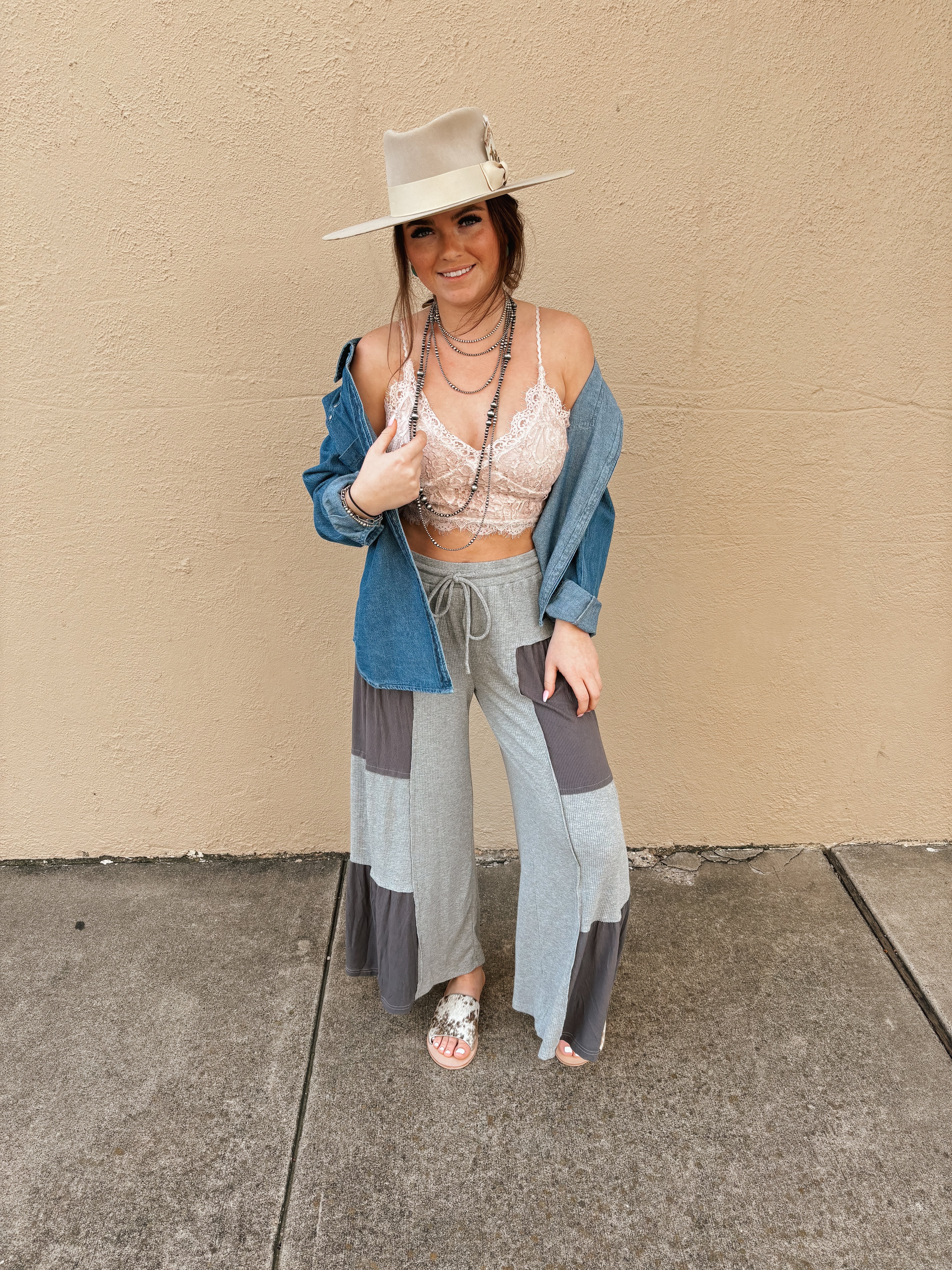 The Empire Lace Crop Top