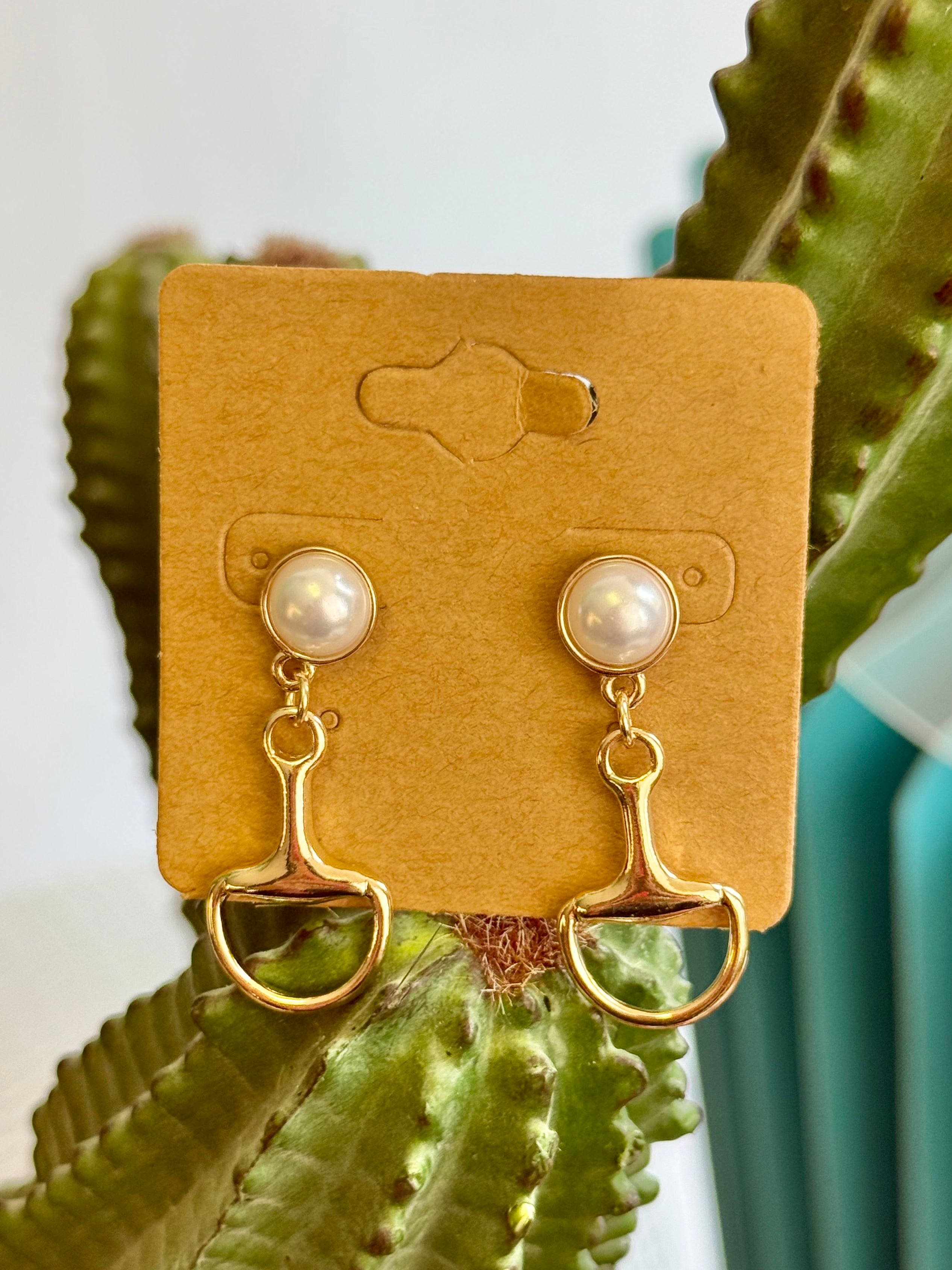The Rosie Snaffle Bit Earrings