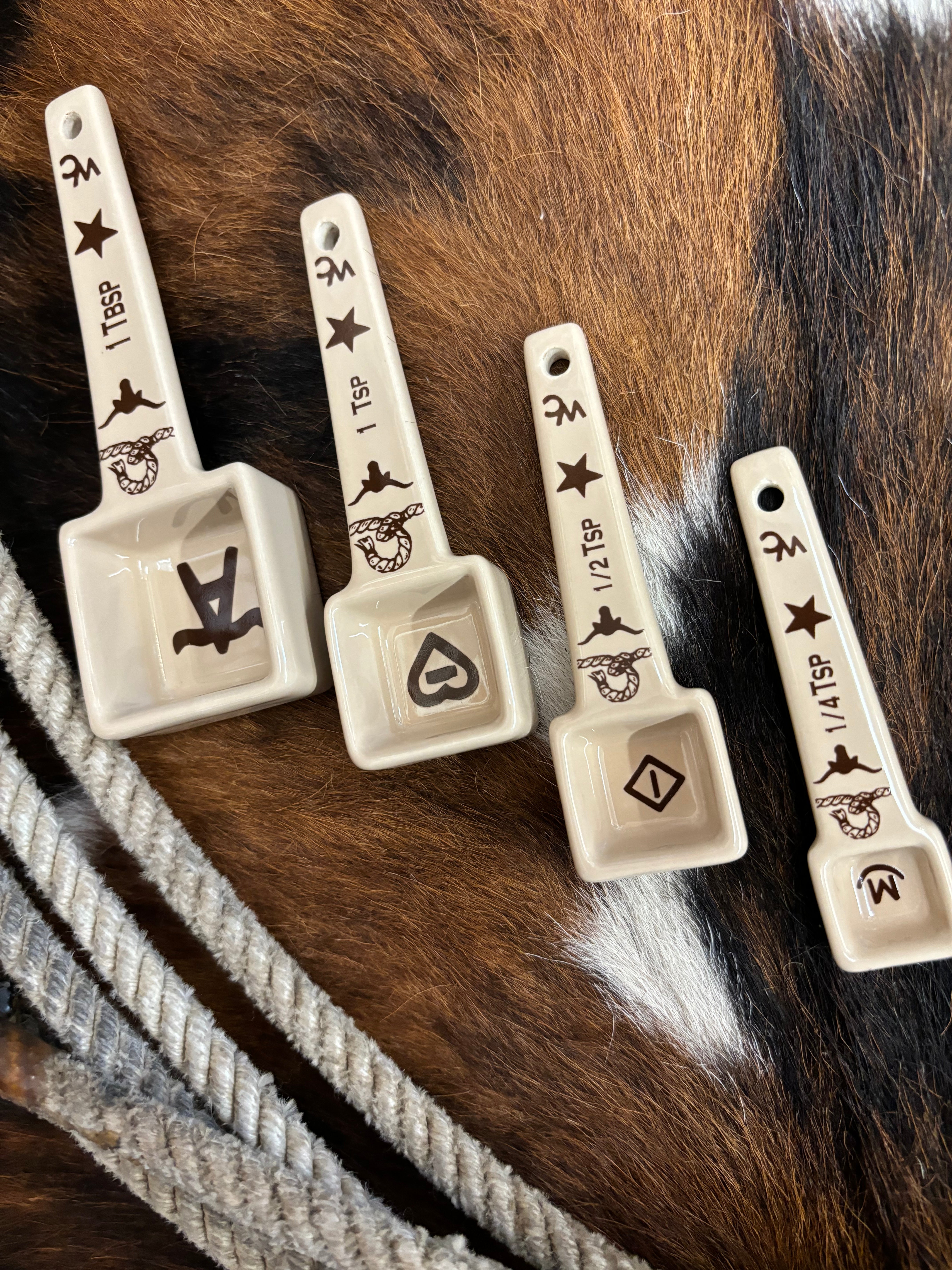 The Branded Measuring Spoons