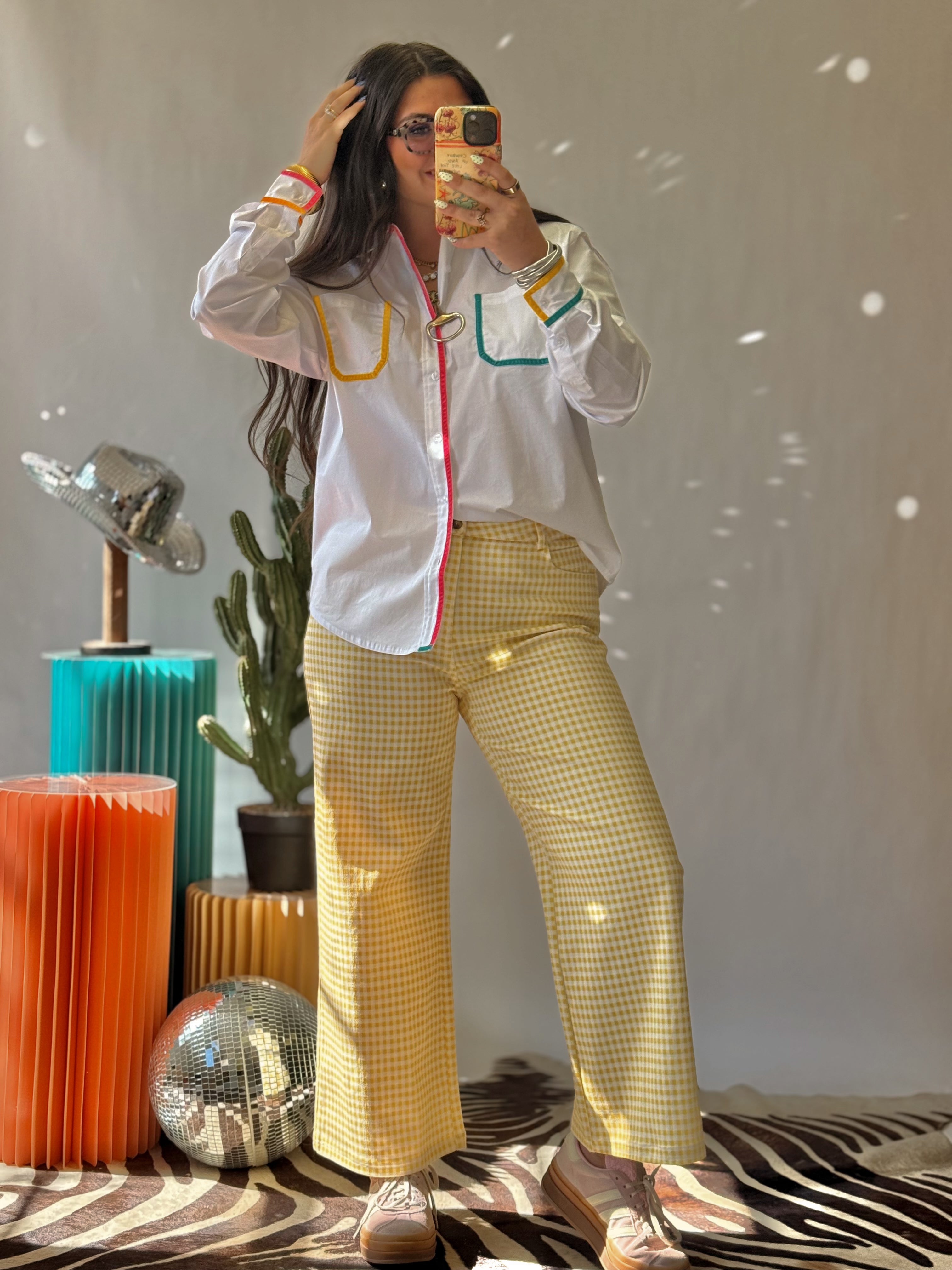 The Gingham & Gone Pants