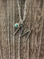 The Gone Ropin' Initial Necklace