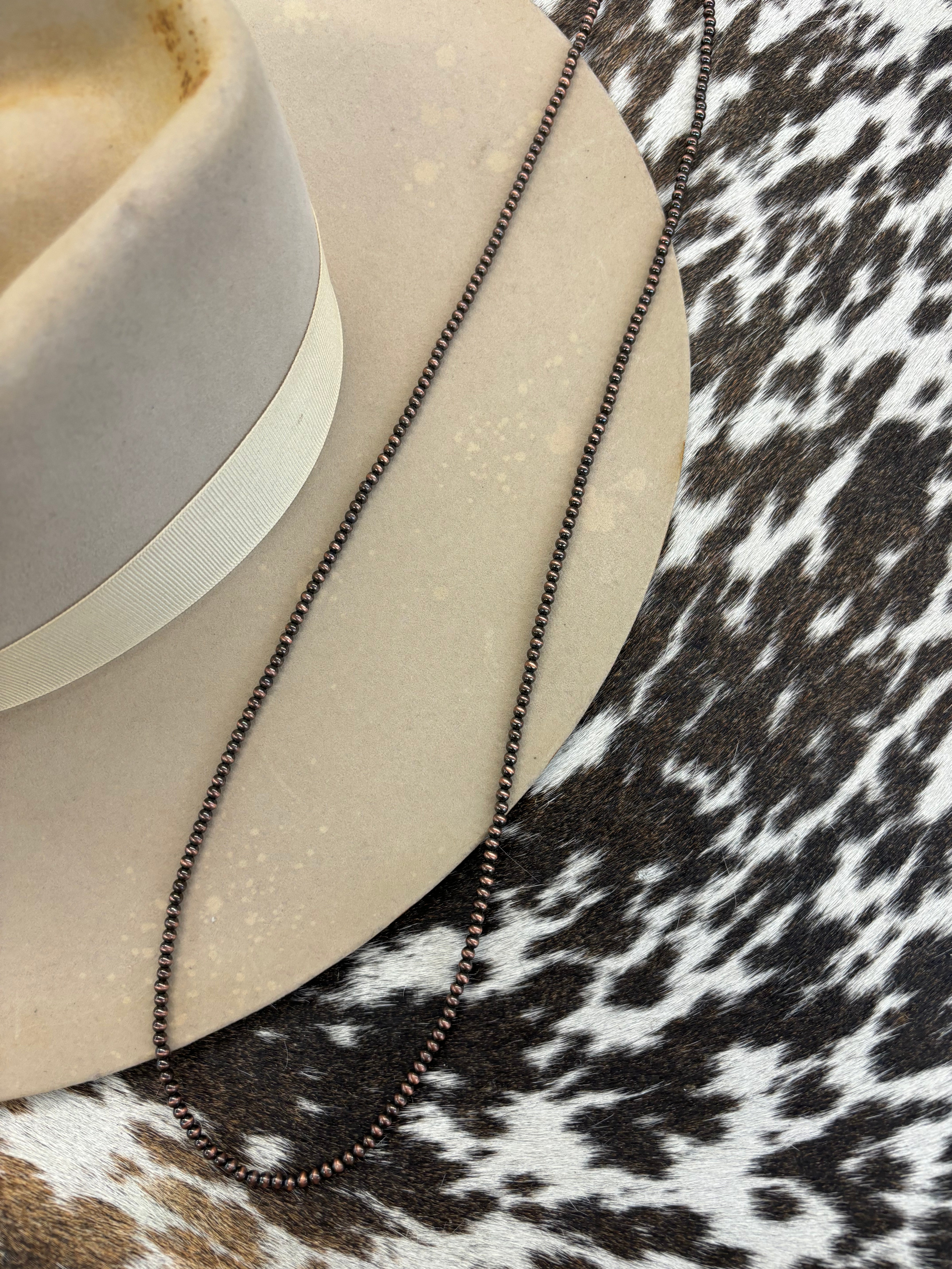 The Sady Bronze Navajo Pearl Necklace