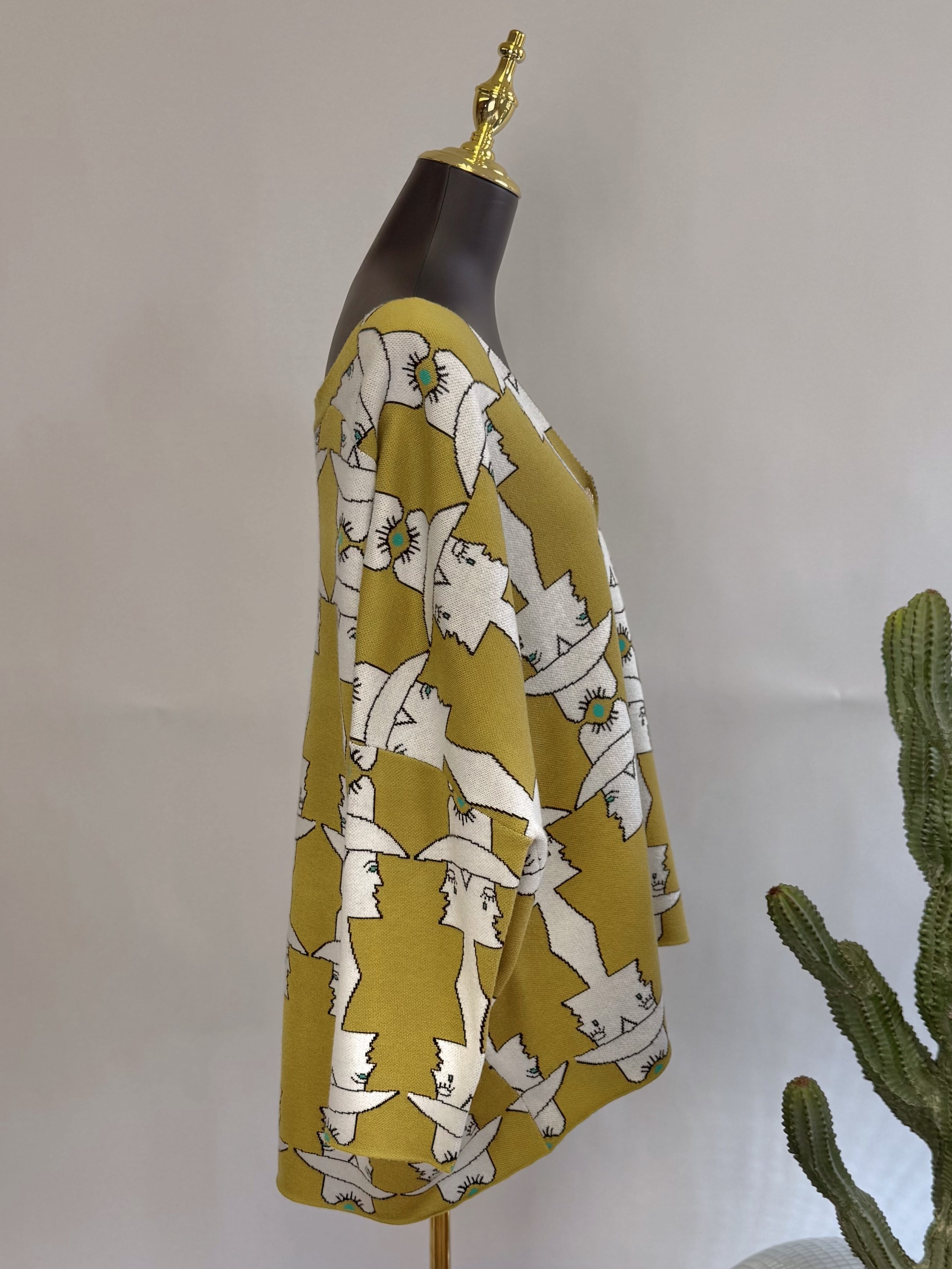 The Mod Maud Boyfriend Cardigan