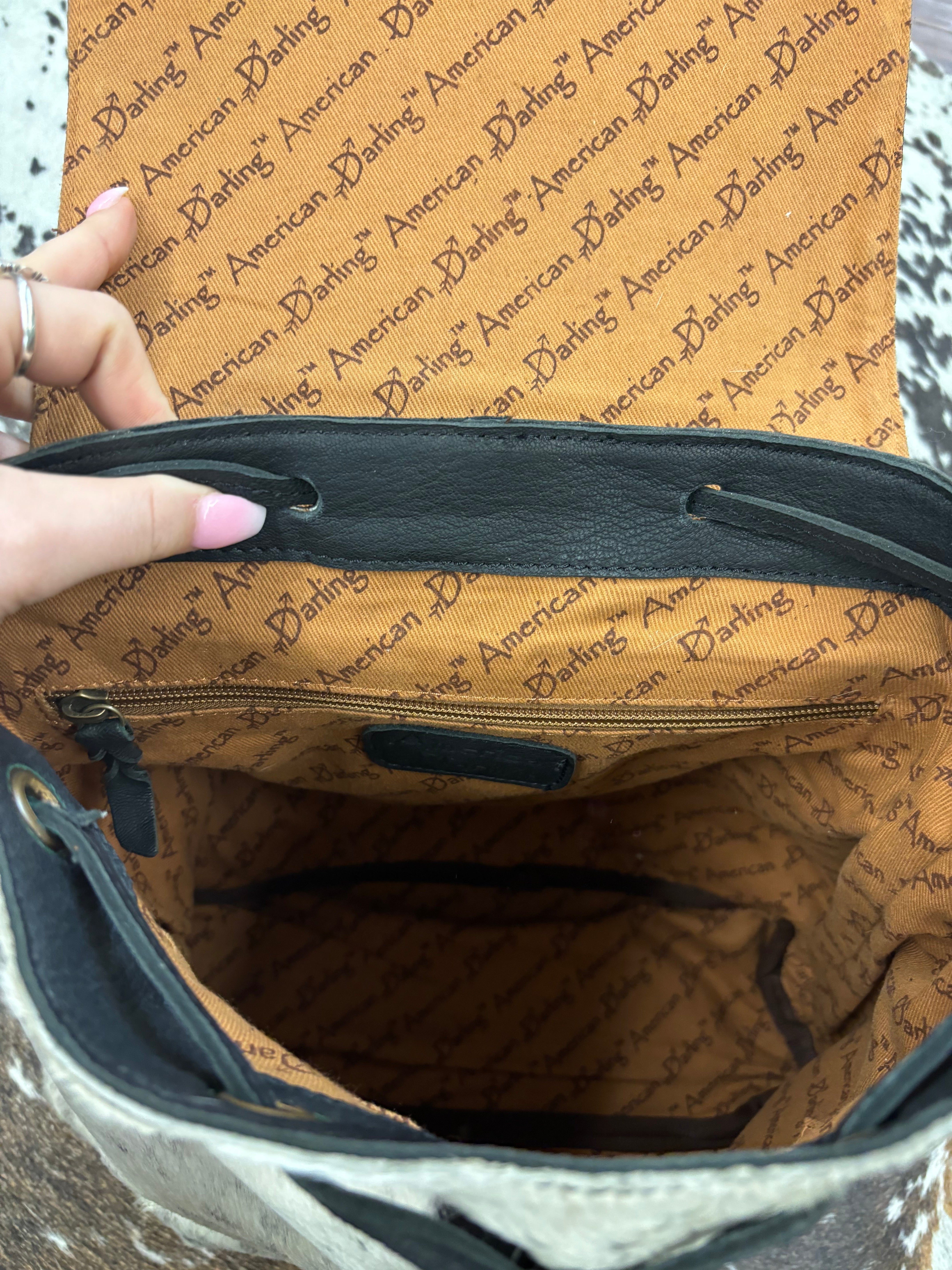 The Desperado Cowhide Backpack