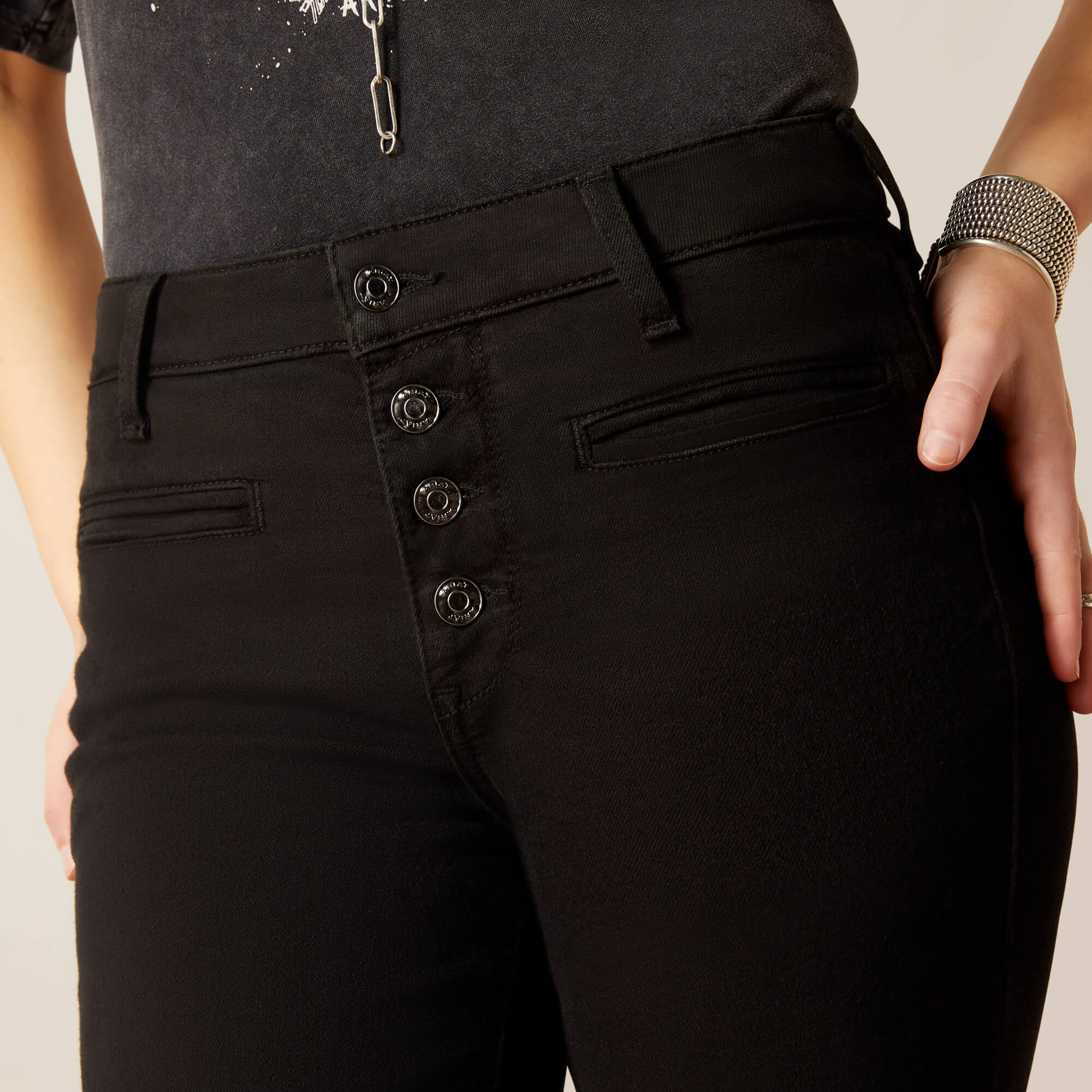 The Ariat High Rise Jazmine Kick Flare Jeans