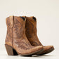 The Ariat Chandler Western Boot - Naturally Distressed Brown