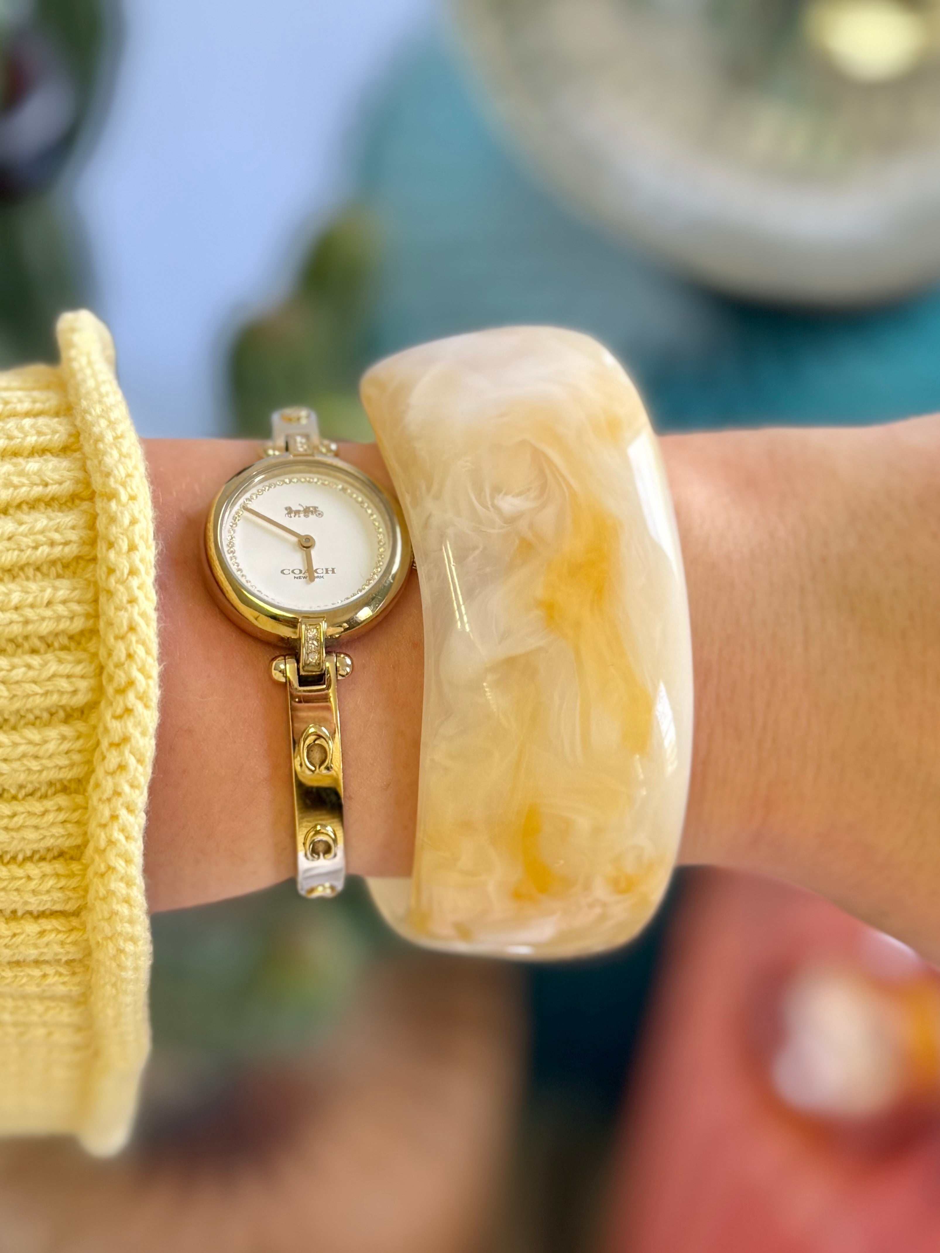 The Jessie Acrylic Bangle
