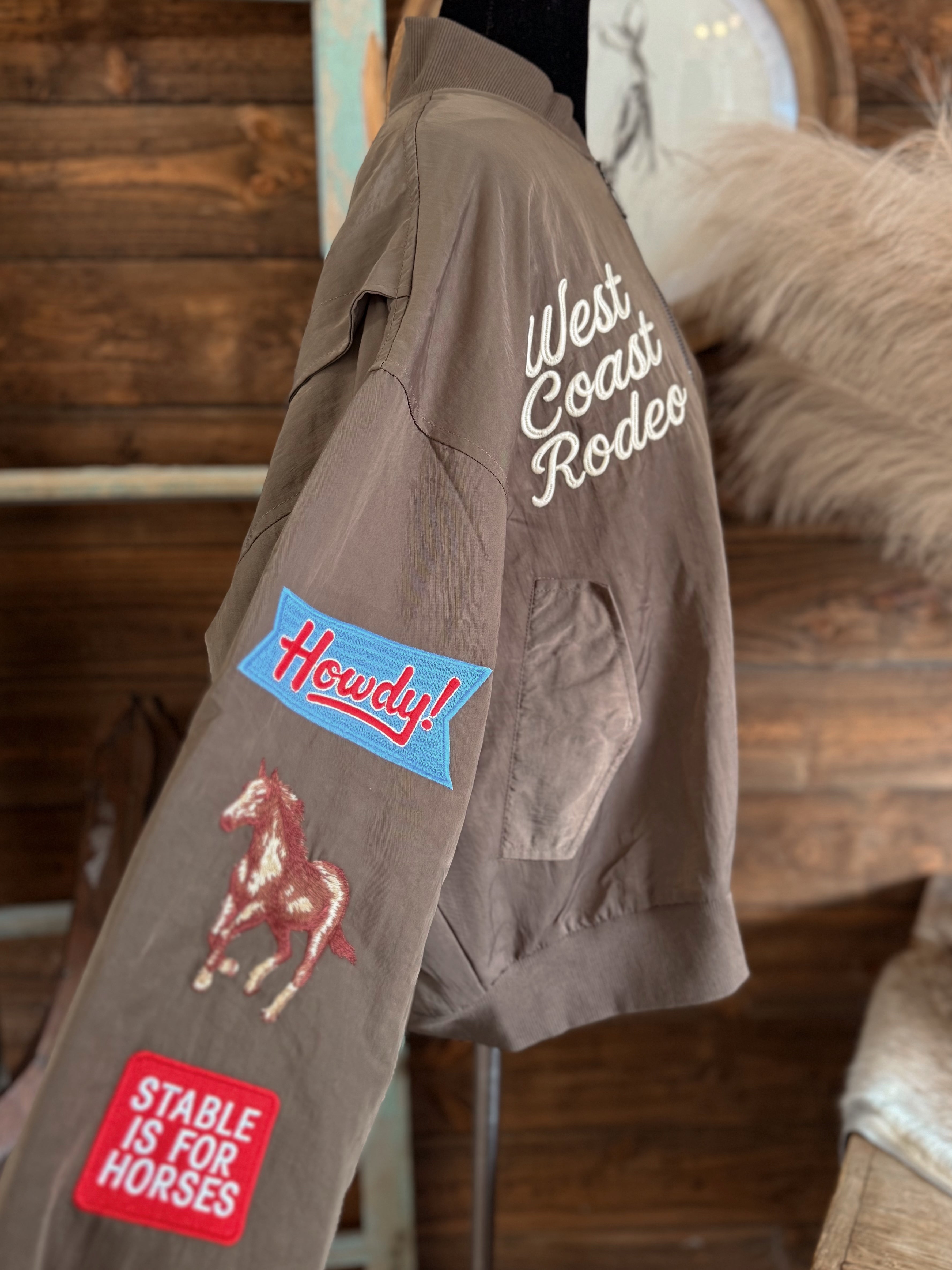 The West Coast Rodeo Bomber Jacket