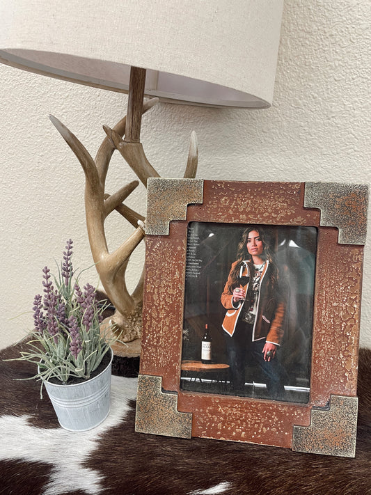 The Santa Fe Picture Frame - Red