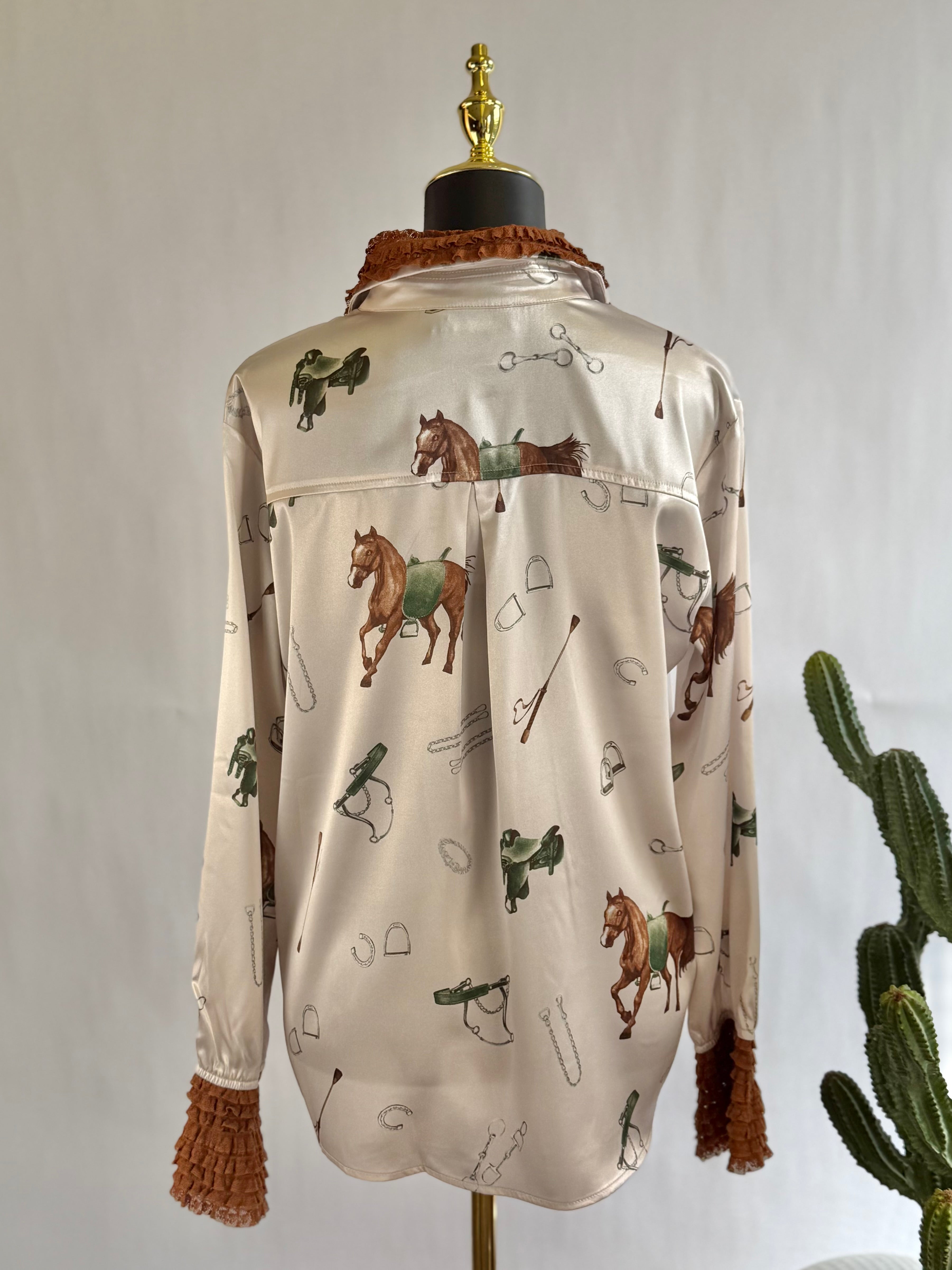 The Rodeo Royale Blouse