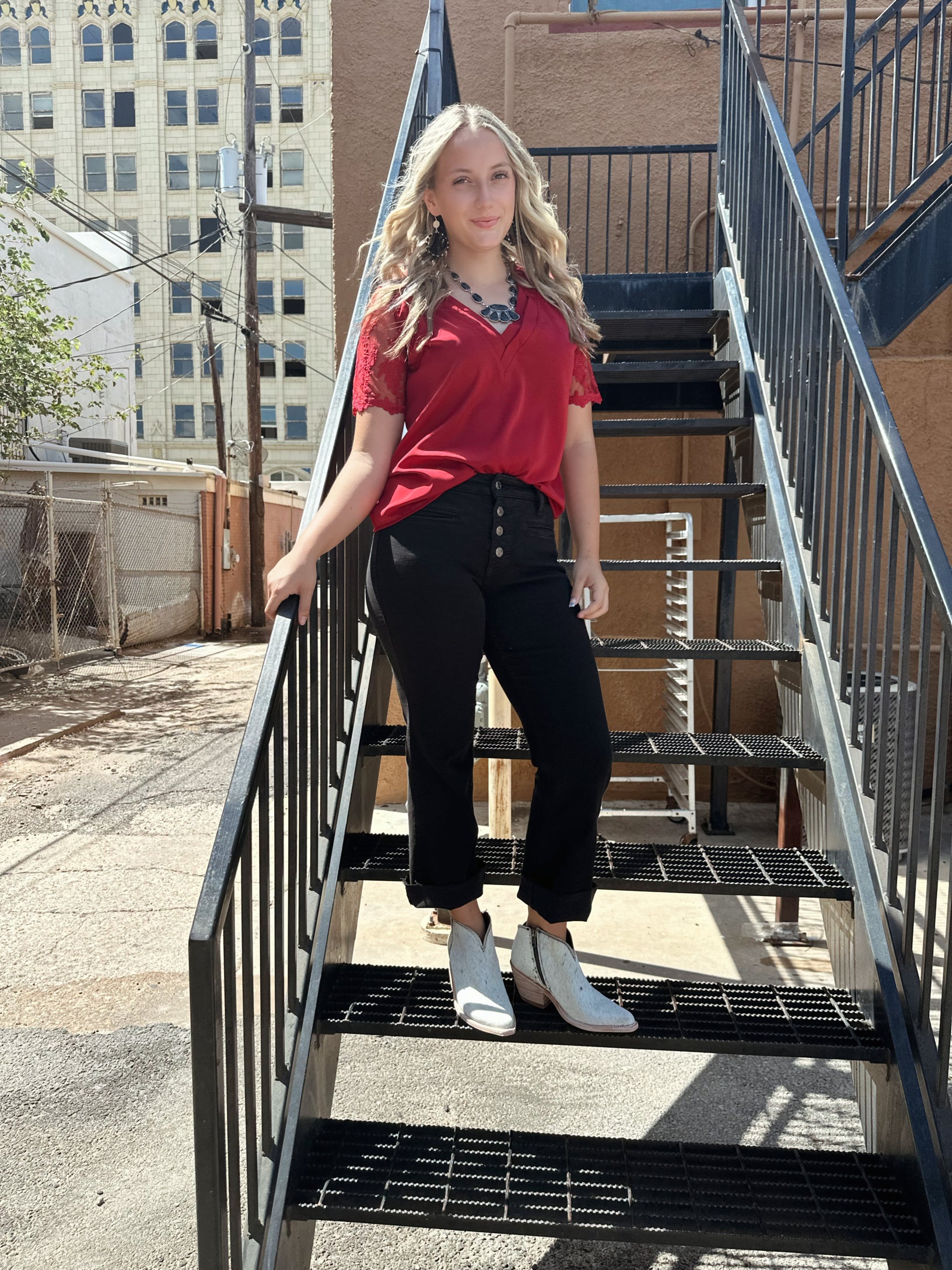 The Hill Betty Blouse