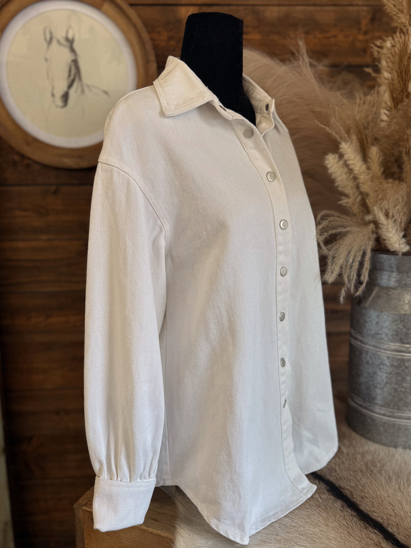 The Iris Button Down Top