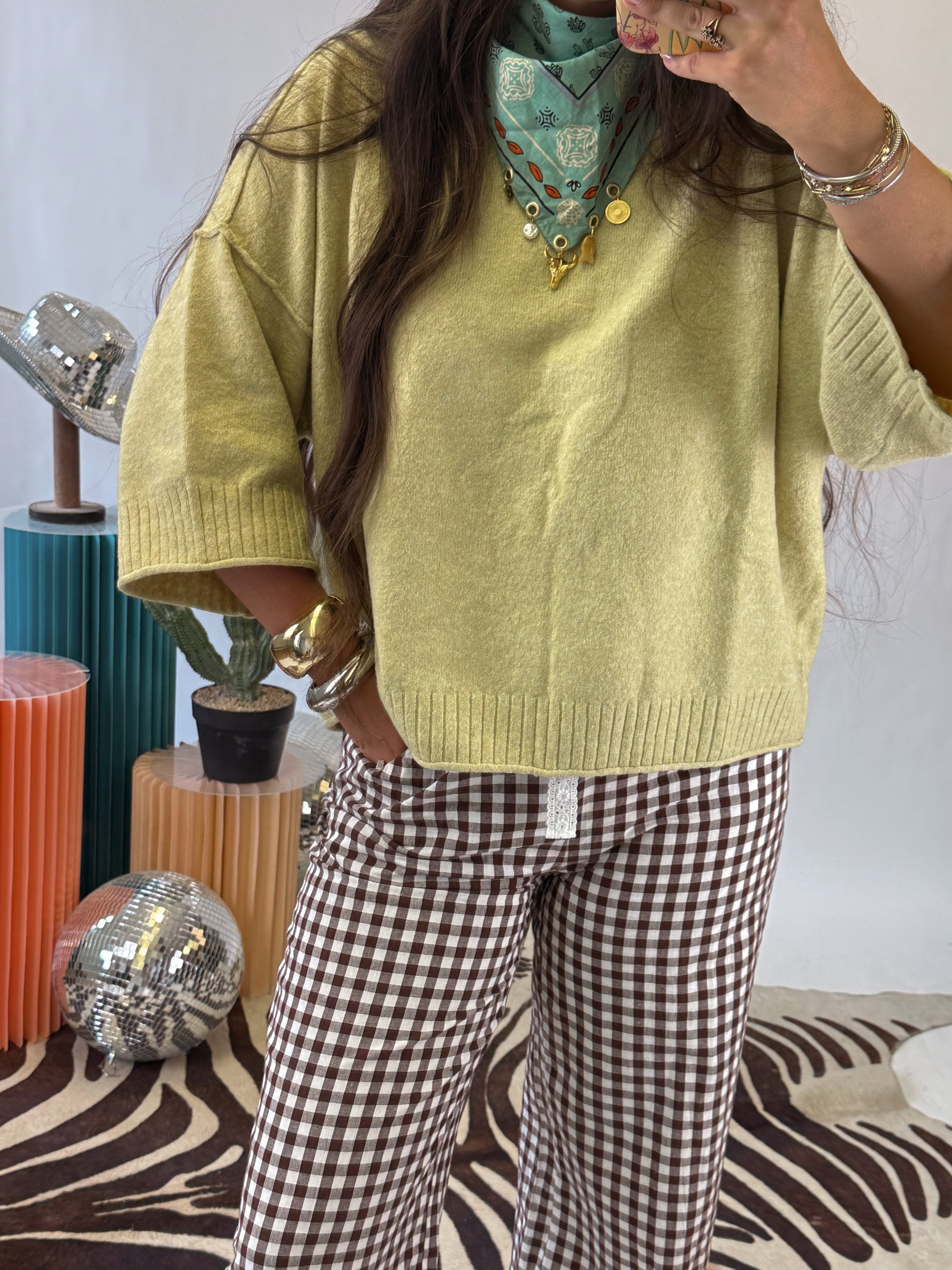 The Cotierra Oversized Crewneck Sweater