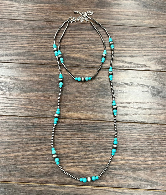 The Pensie Handmade Navajo Bead Necklace