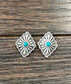 The Trina Concho Stud Earrings