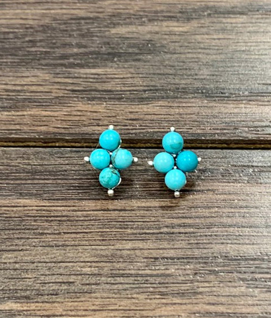 The Bree Turquoise Stud Earrings