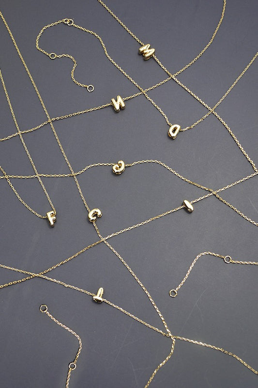 The Little Gold Initial Necklace