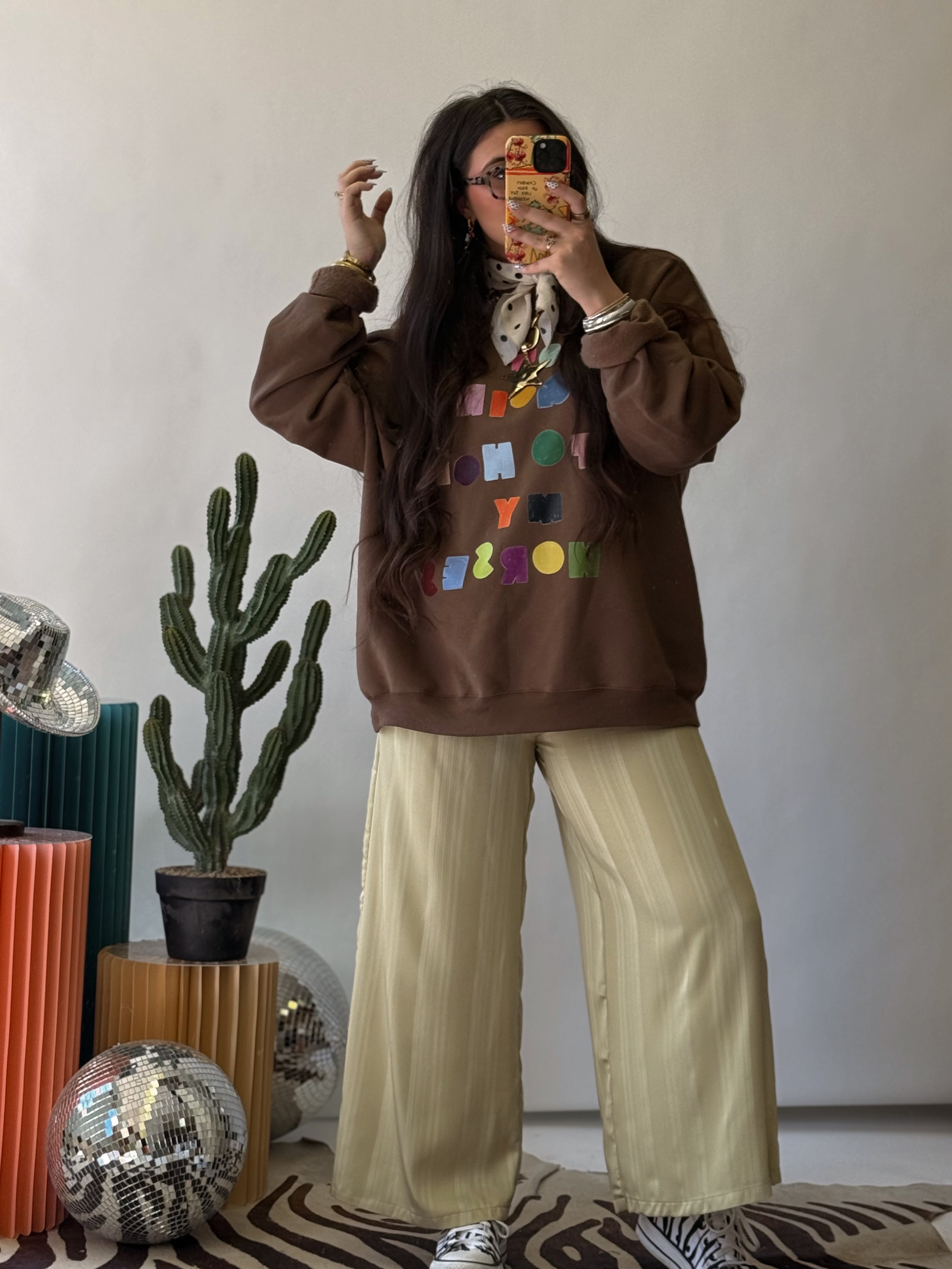 The Not Gonna Hold My Horses Sweatshirt