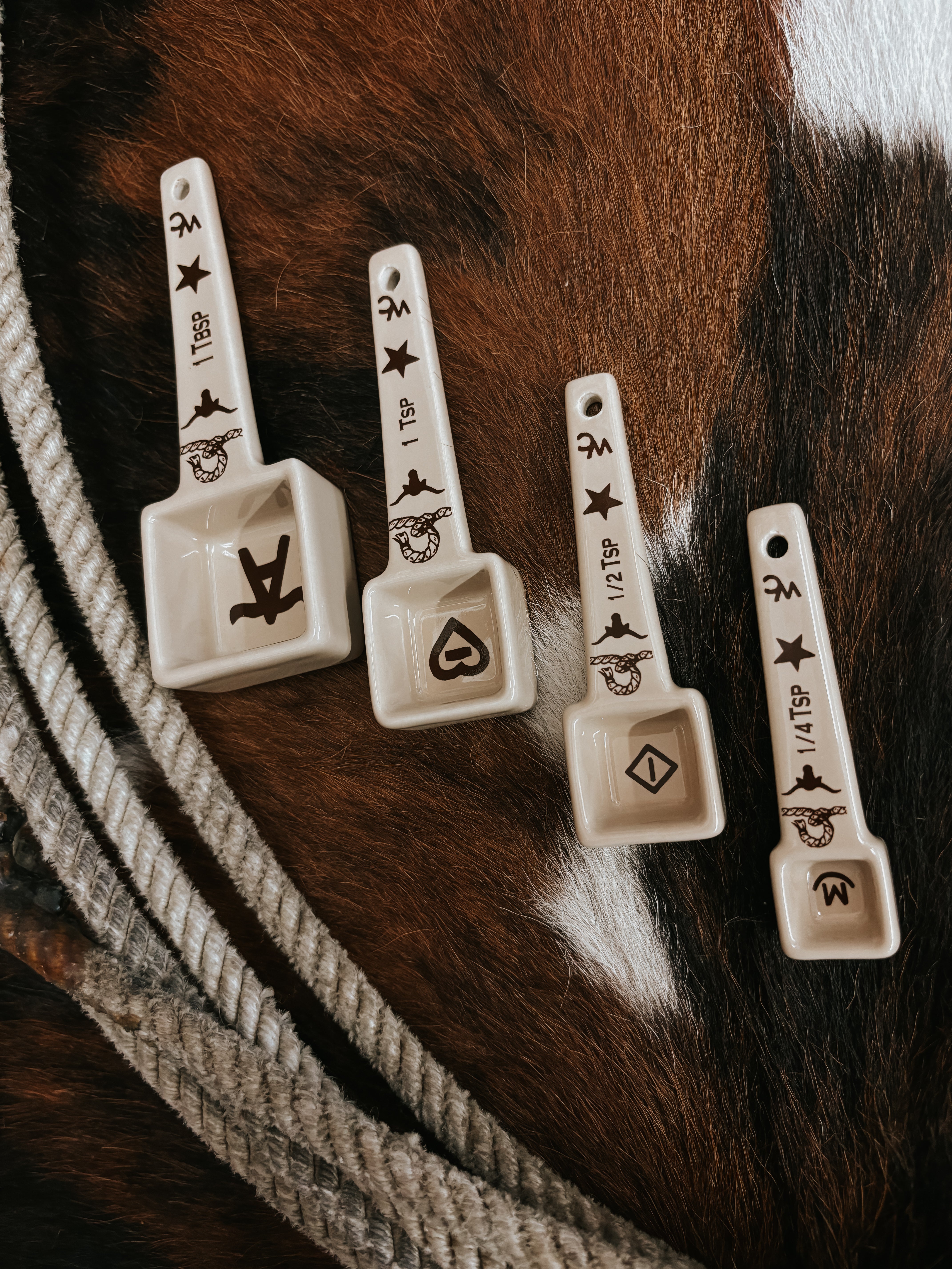 The Branded Measuring Spoons