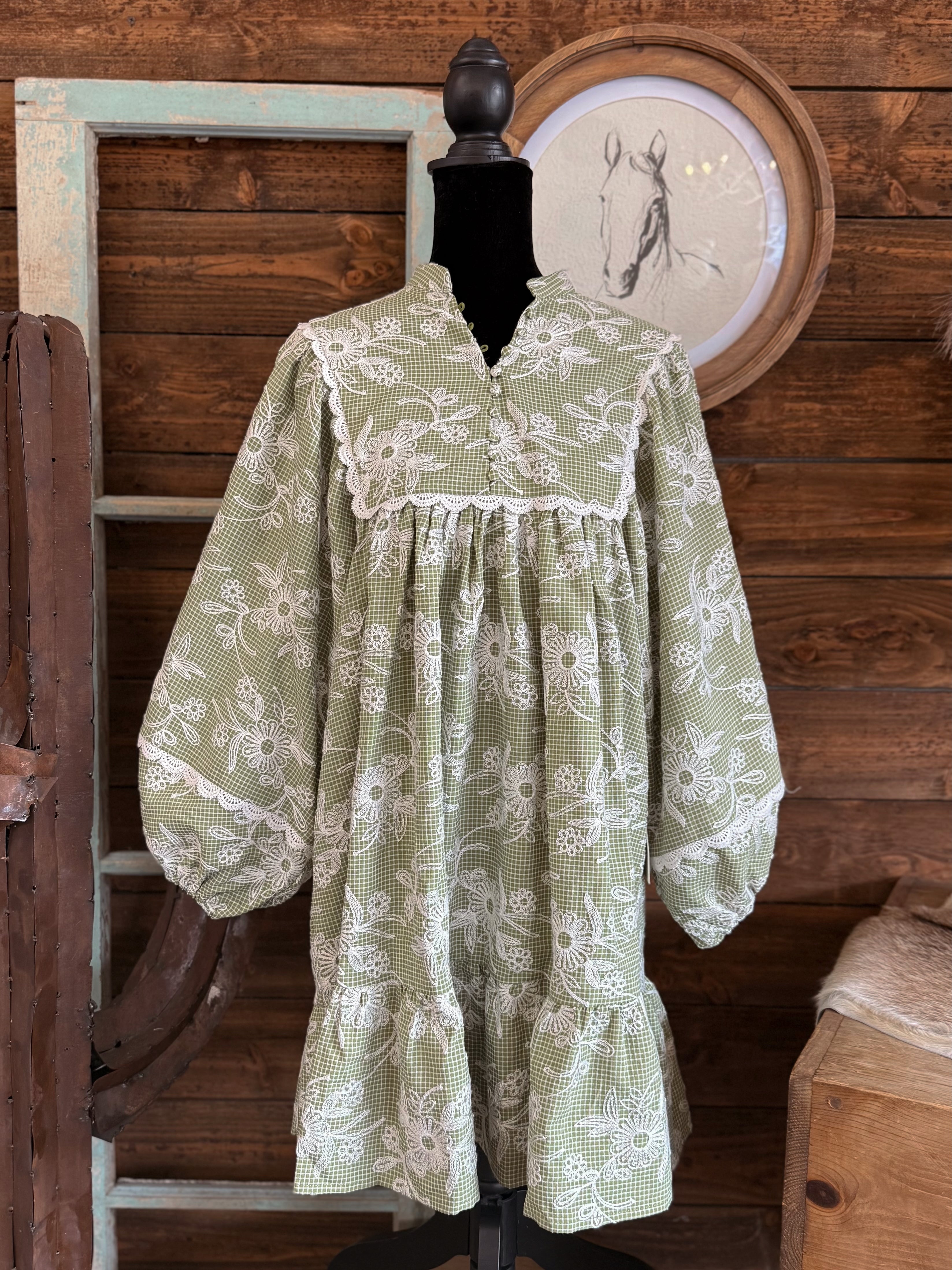 The Delilah Embroidered Dress