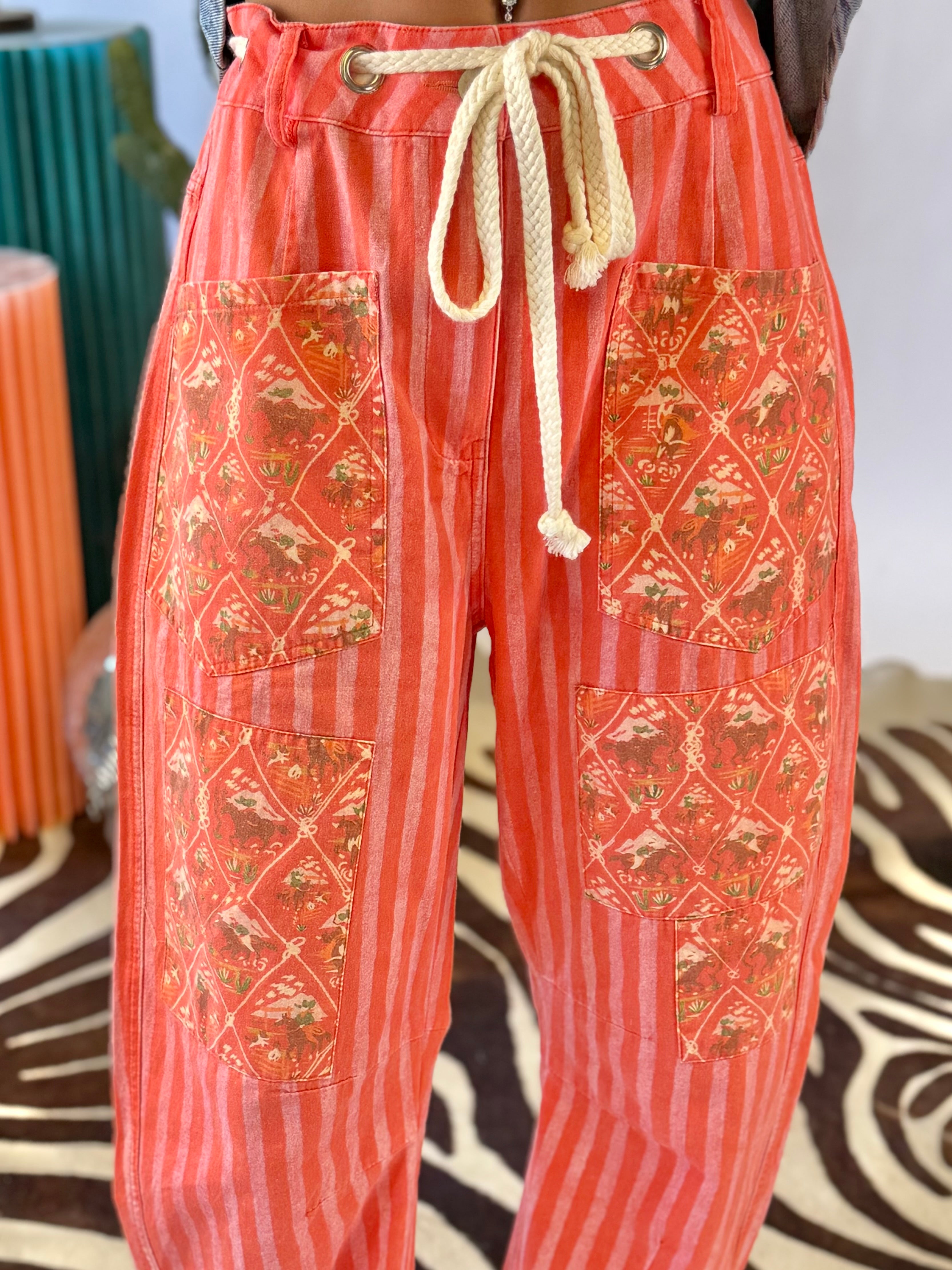 The Coral Canyon Barrel Pants