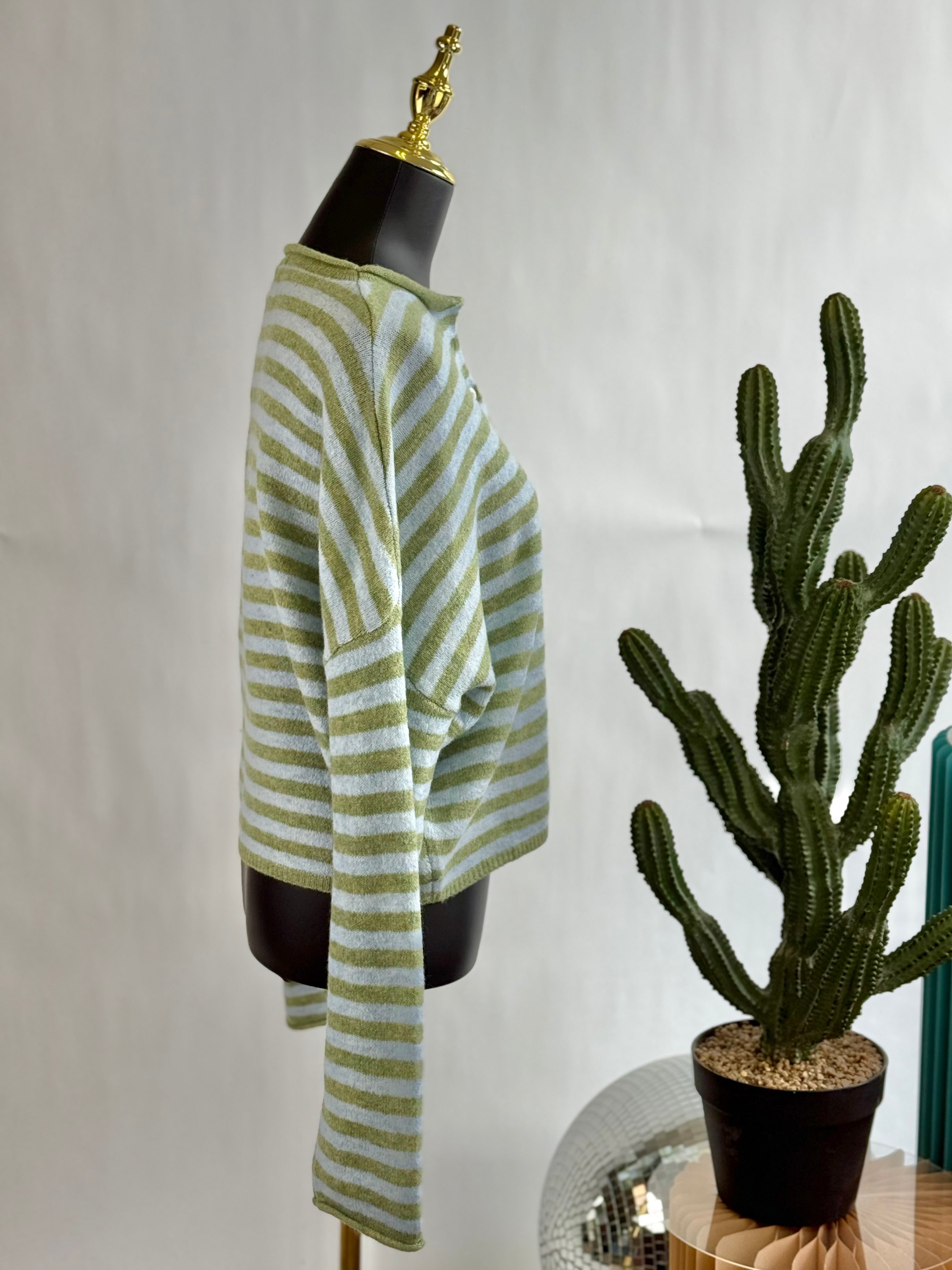 The Sunday Stripe Cardigan