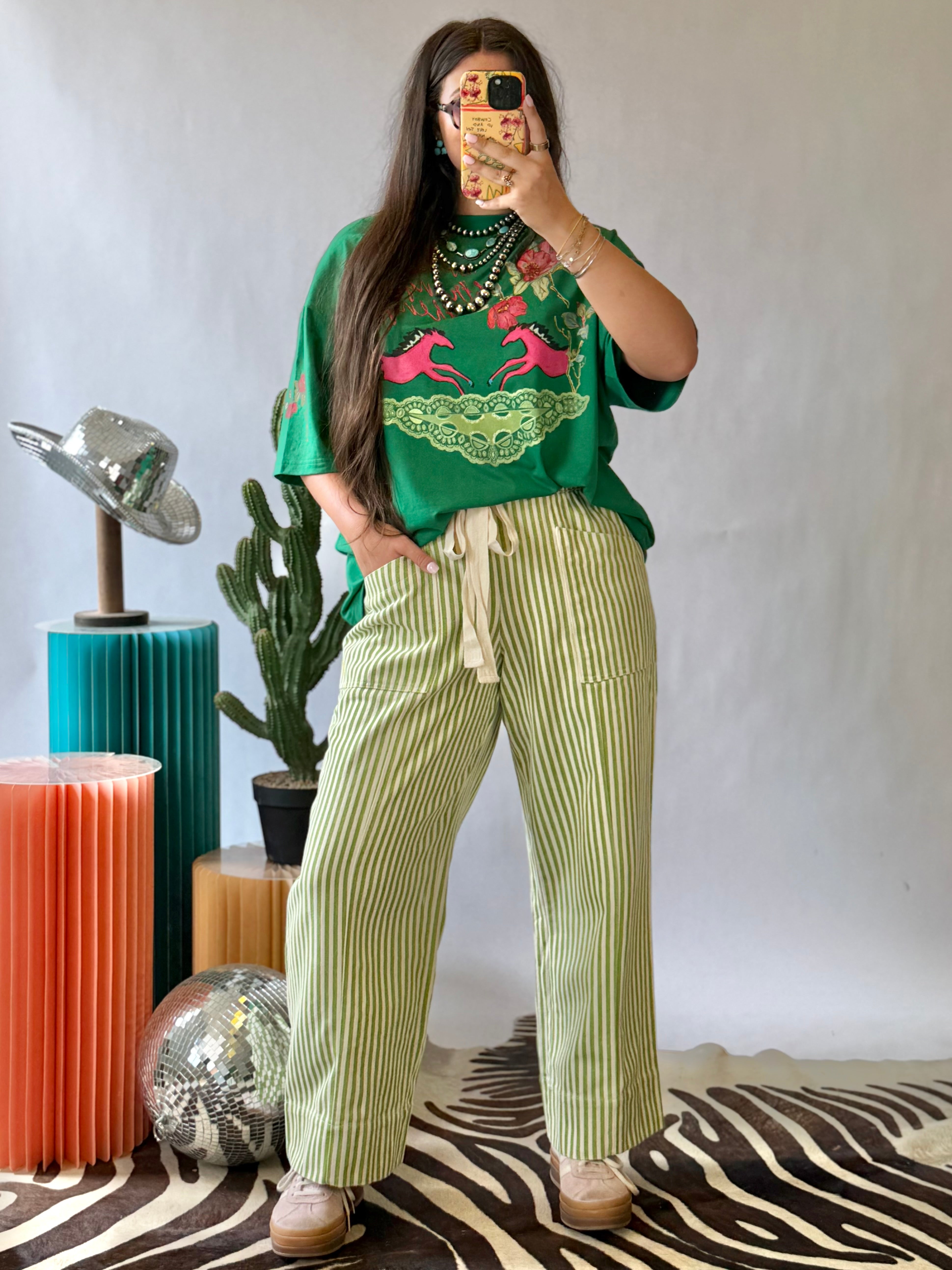 The Stripe It Lucky Pants