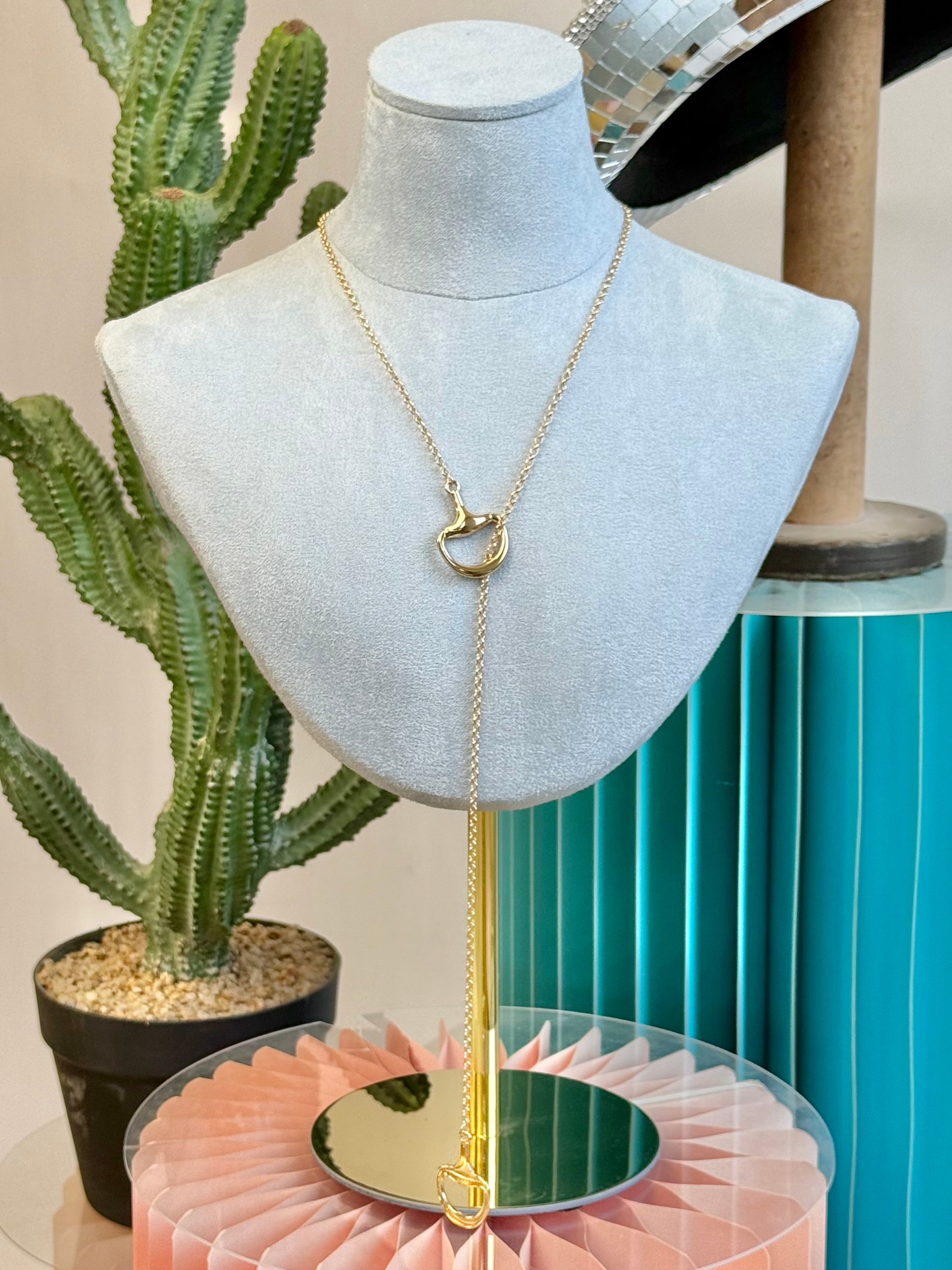 The Chic Cowgirl Bit Necklace